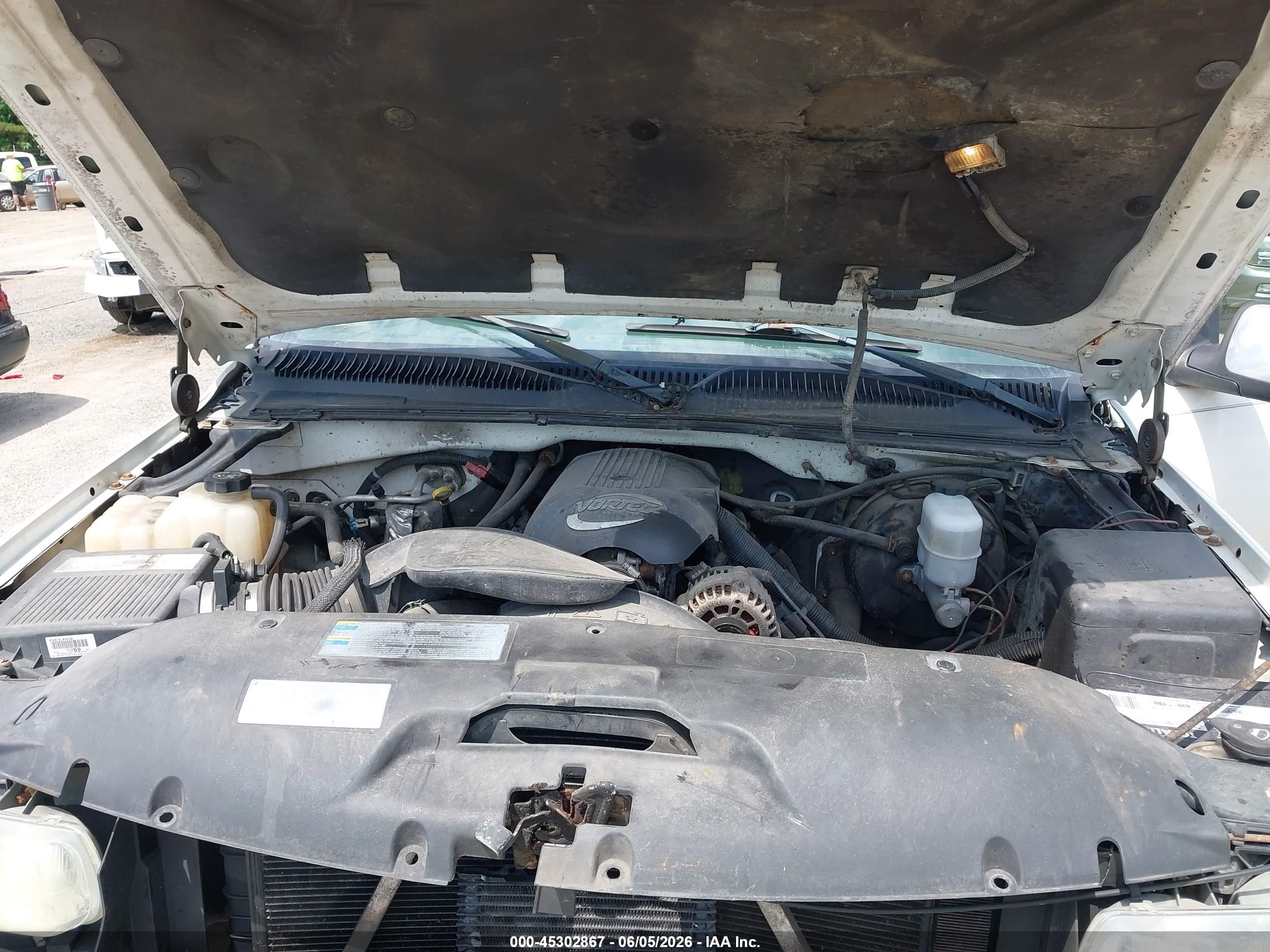 2002 Chevrolet Silverado 1500 Ls Белый vin: 2GCEK19T121371954