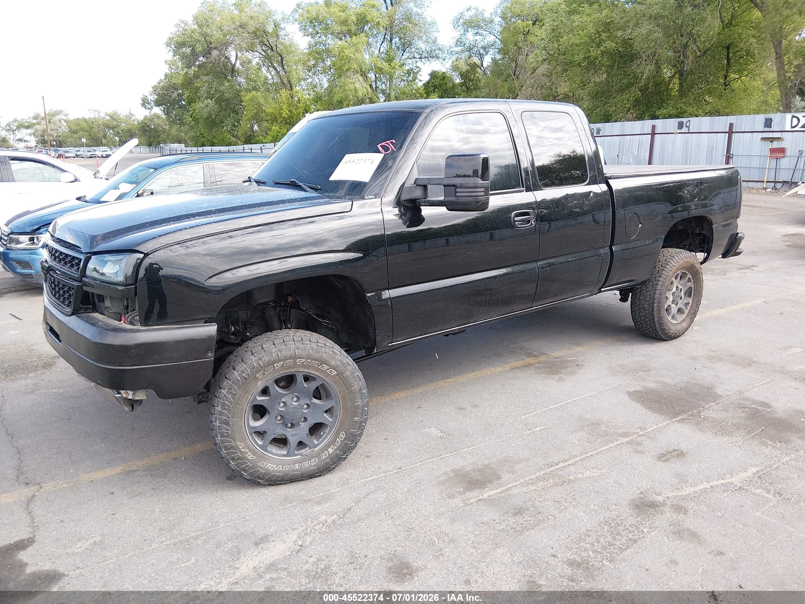 2003 Chevrolet Silverado 1500 Ls Black vin: 2GCEK19T131104105