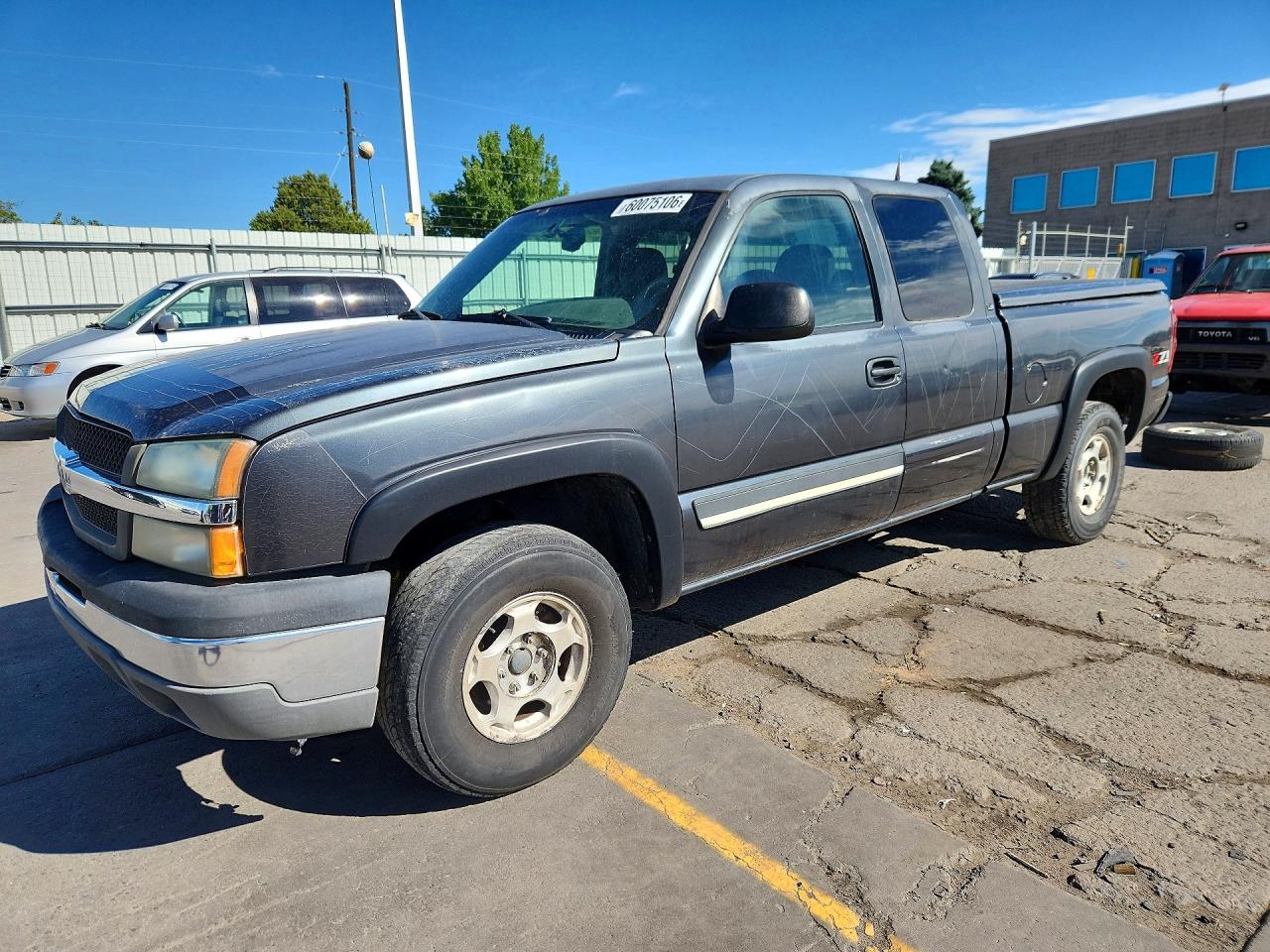 2003 Chevrolet Silverado K1500 Gray vin: 2GCEK19T131176177