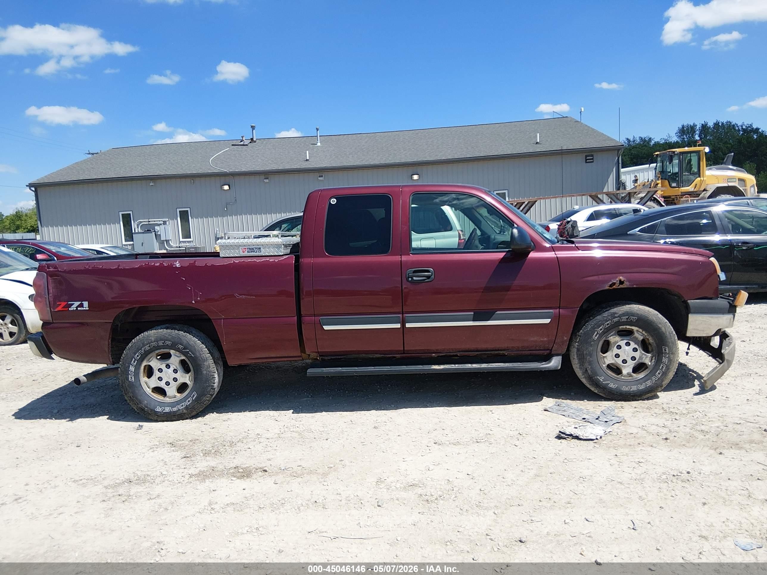 2003 Chevrolet Silverado 1500 Ls Бордовый vin: 2GCEK19T131201983