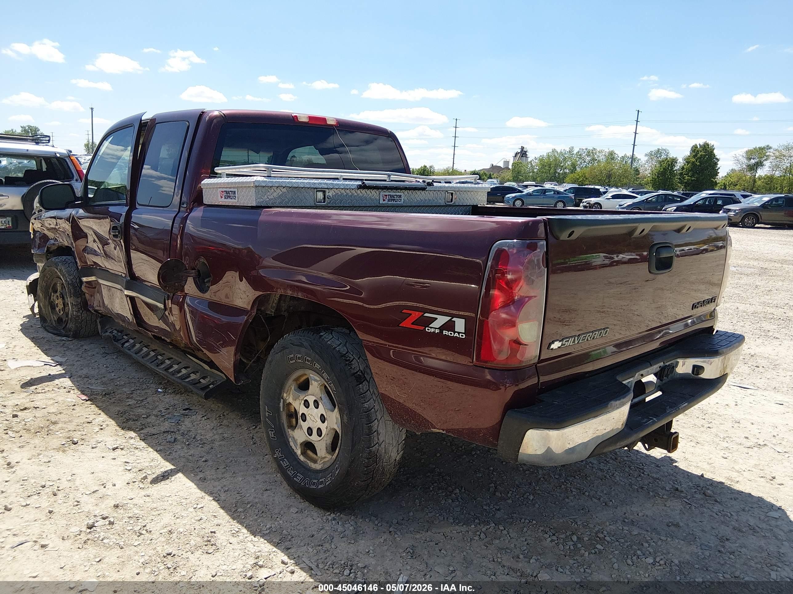 2003 Chevrolet Silverado 1500 Ls Бордовый vin: 2GCEK19T131201983