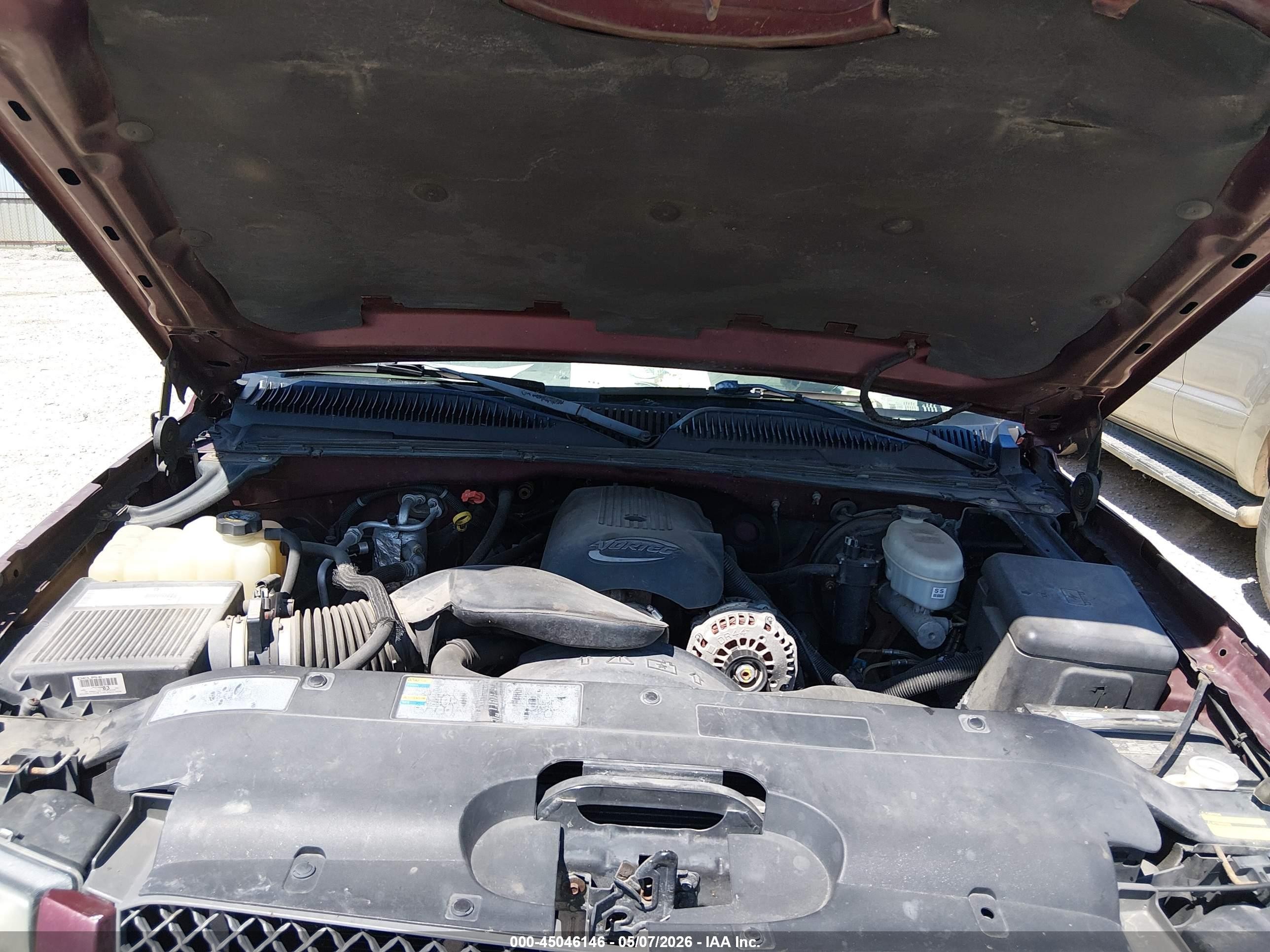 2003 Chevrolet Silverado 1500 Ls Бордовый vin: 2GCEK19T131201983