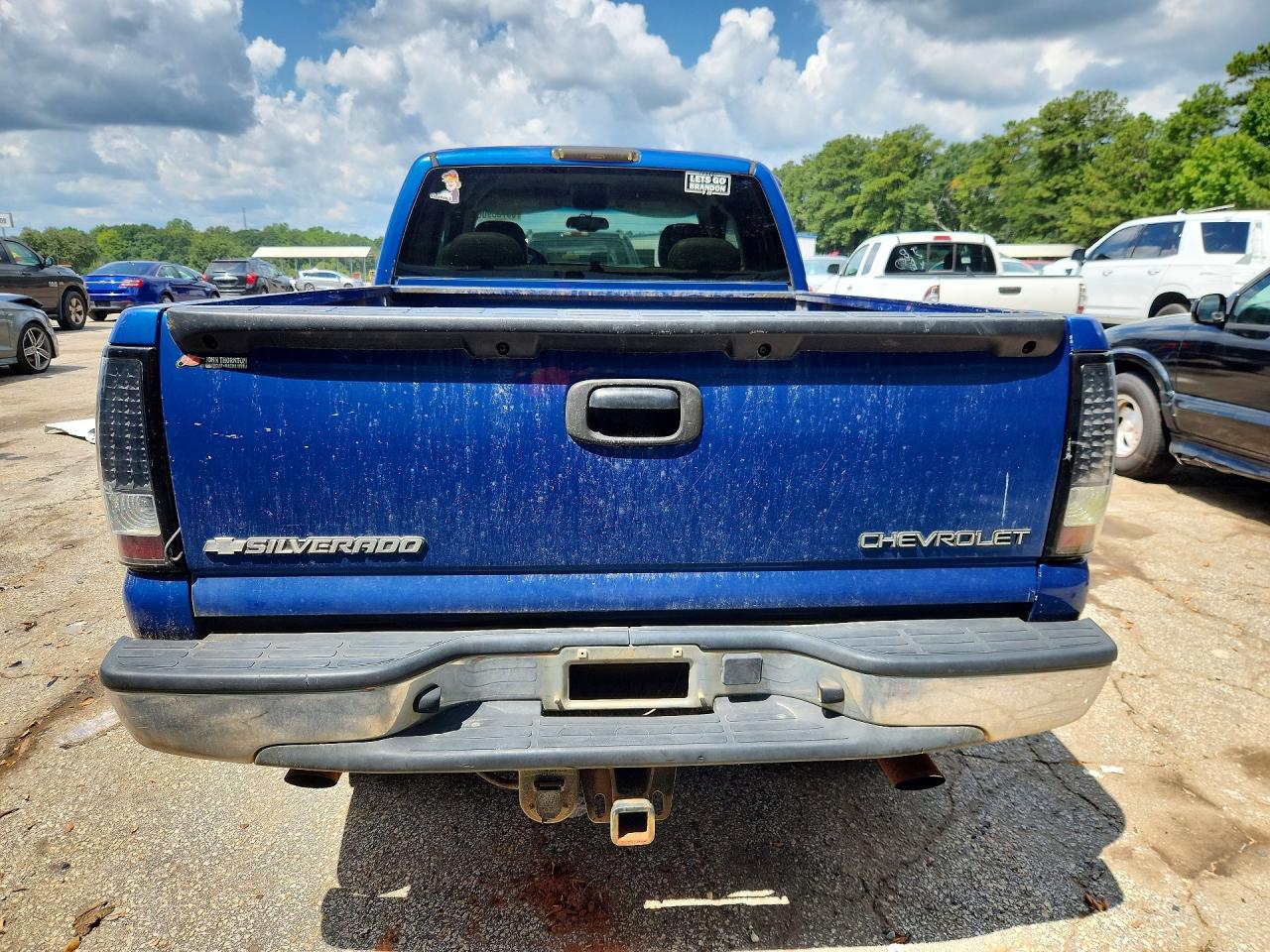 2004 Chevrolet Silverado K1500 Blue vin: 2GCEK19T141183860