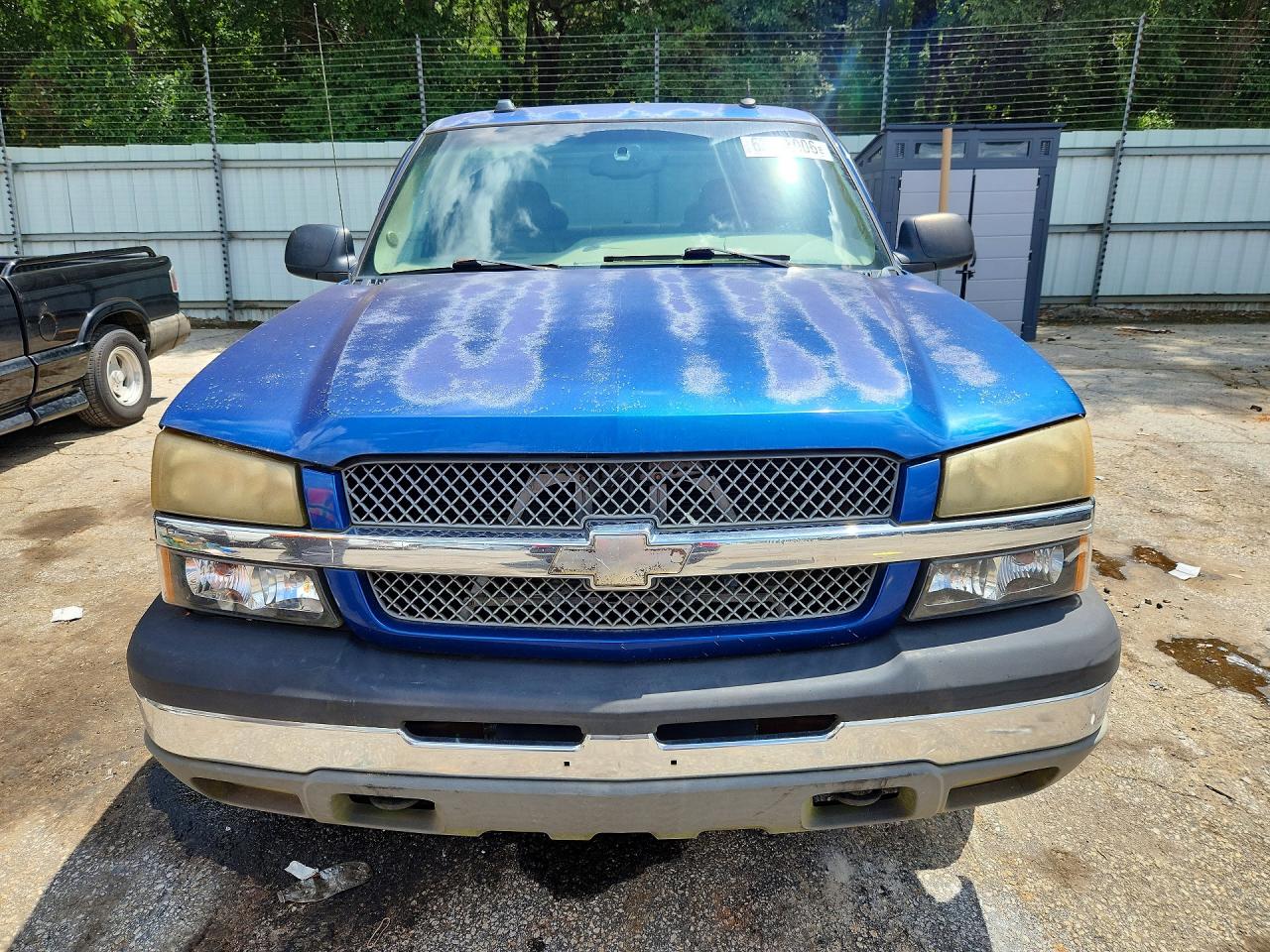 2004 Chevrolet Silverado K1500 Blue vin: 2GCEK19T141183860
