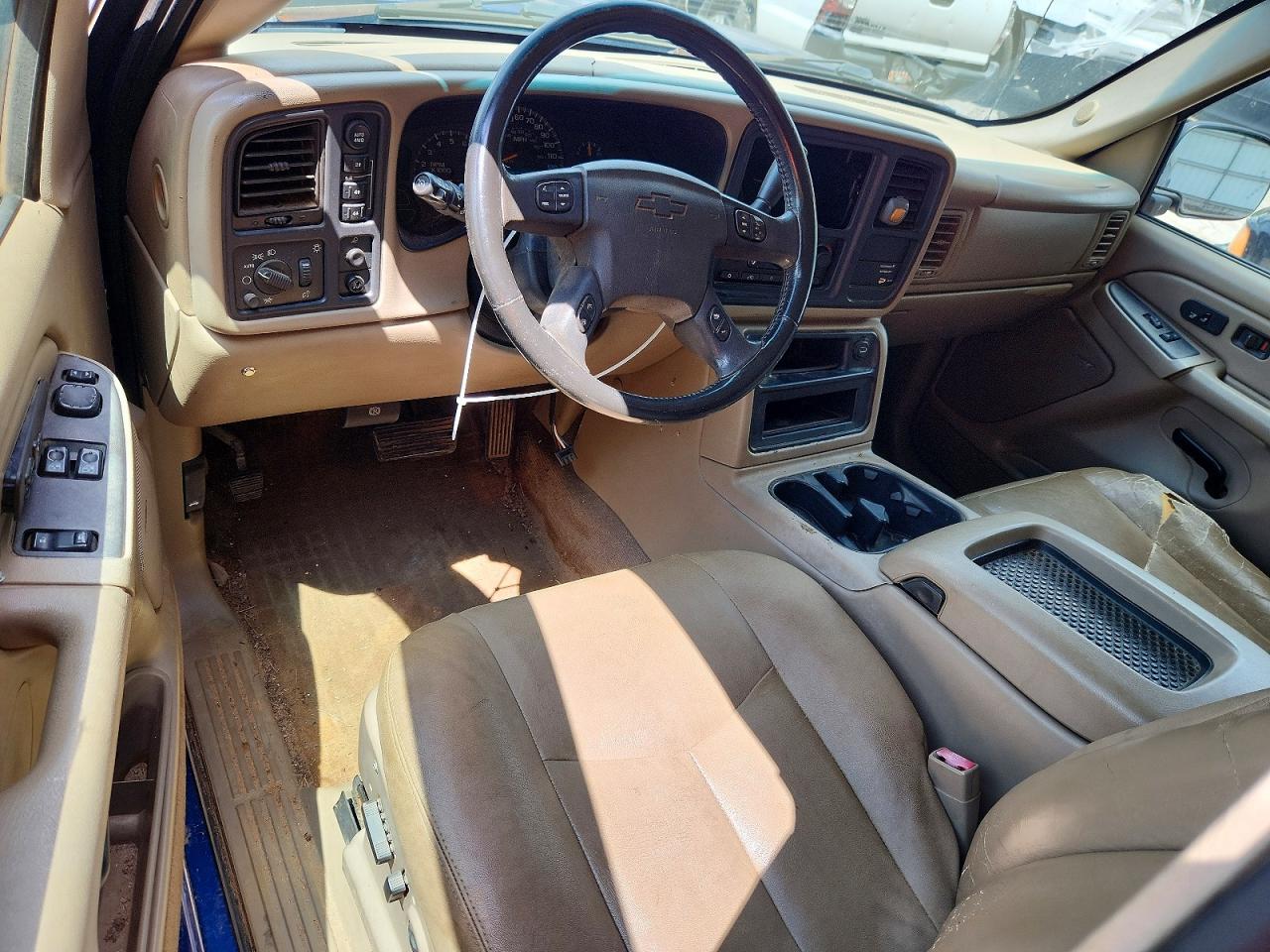 2004 Chevrolet Silverado K1500 Blue vin: 2GCEK19T141183860