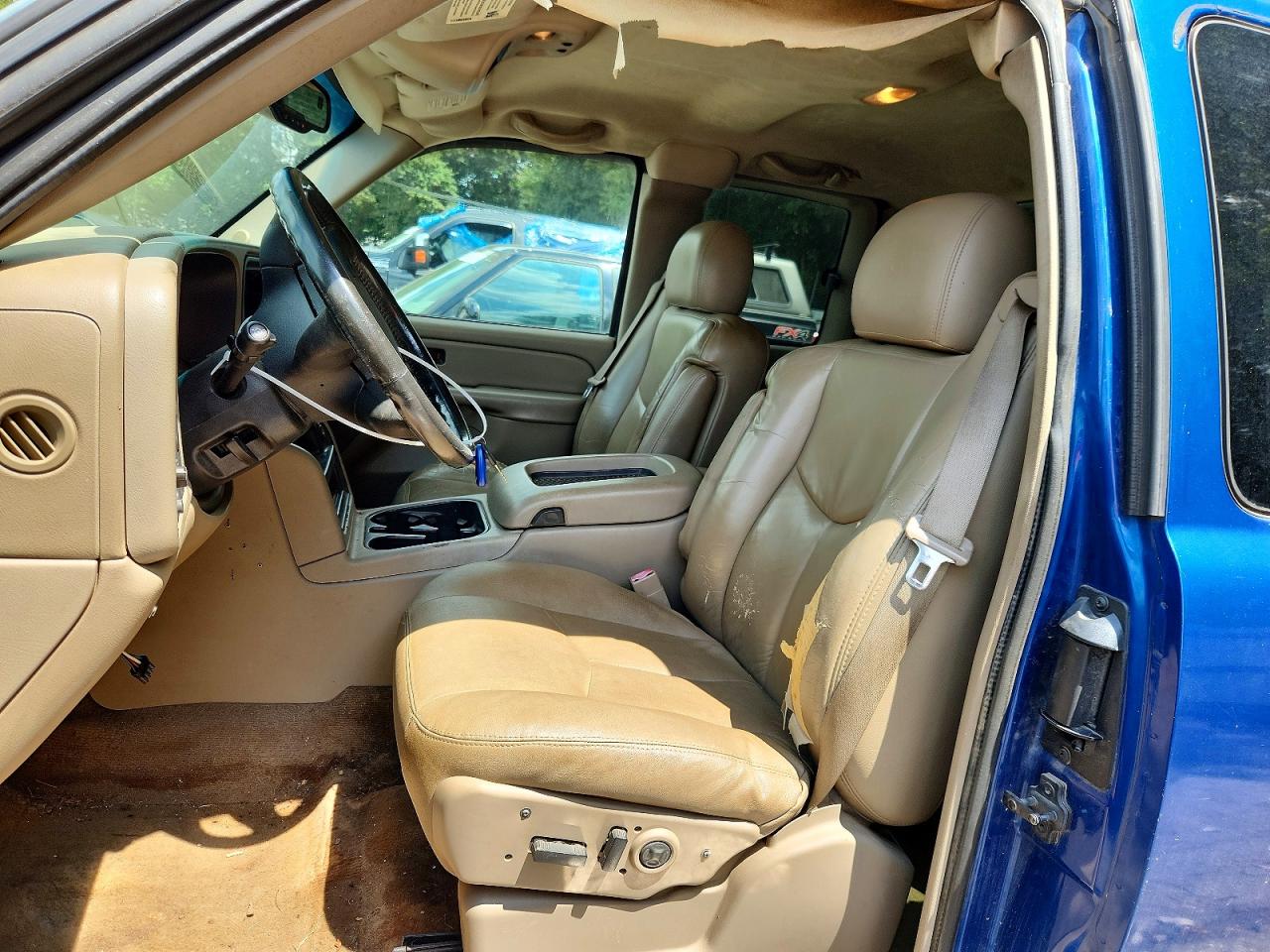 2004 Chevrolet Silverado K1500 Blue vin: 2GCEK19T141183860