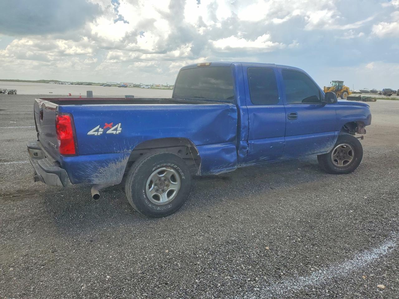 2004 Chevrolet Silverado 1500 Crew Blue vin: 2GCEK19T141229106