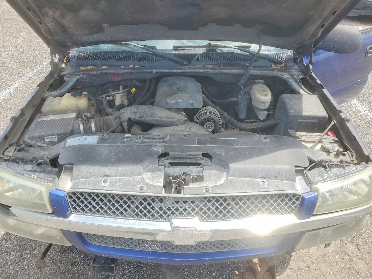 2004 Chevrolet Silverado 1500 Crew Blue vin: 2GCEK19T141229106