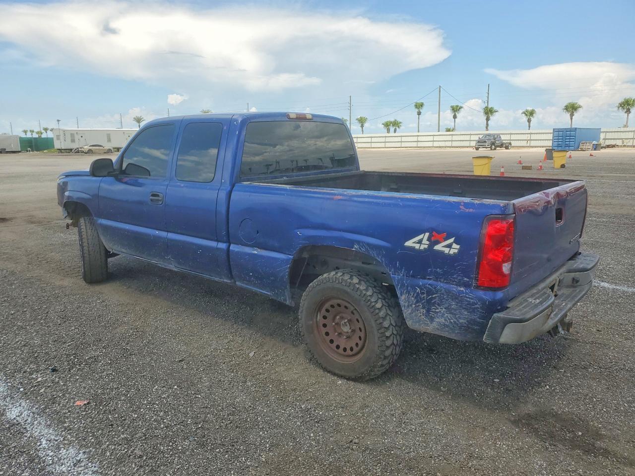 2004 Chevrolet Silverado 1500 Crew Blue vin: 2GCEK19T141229106