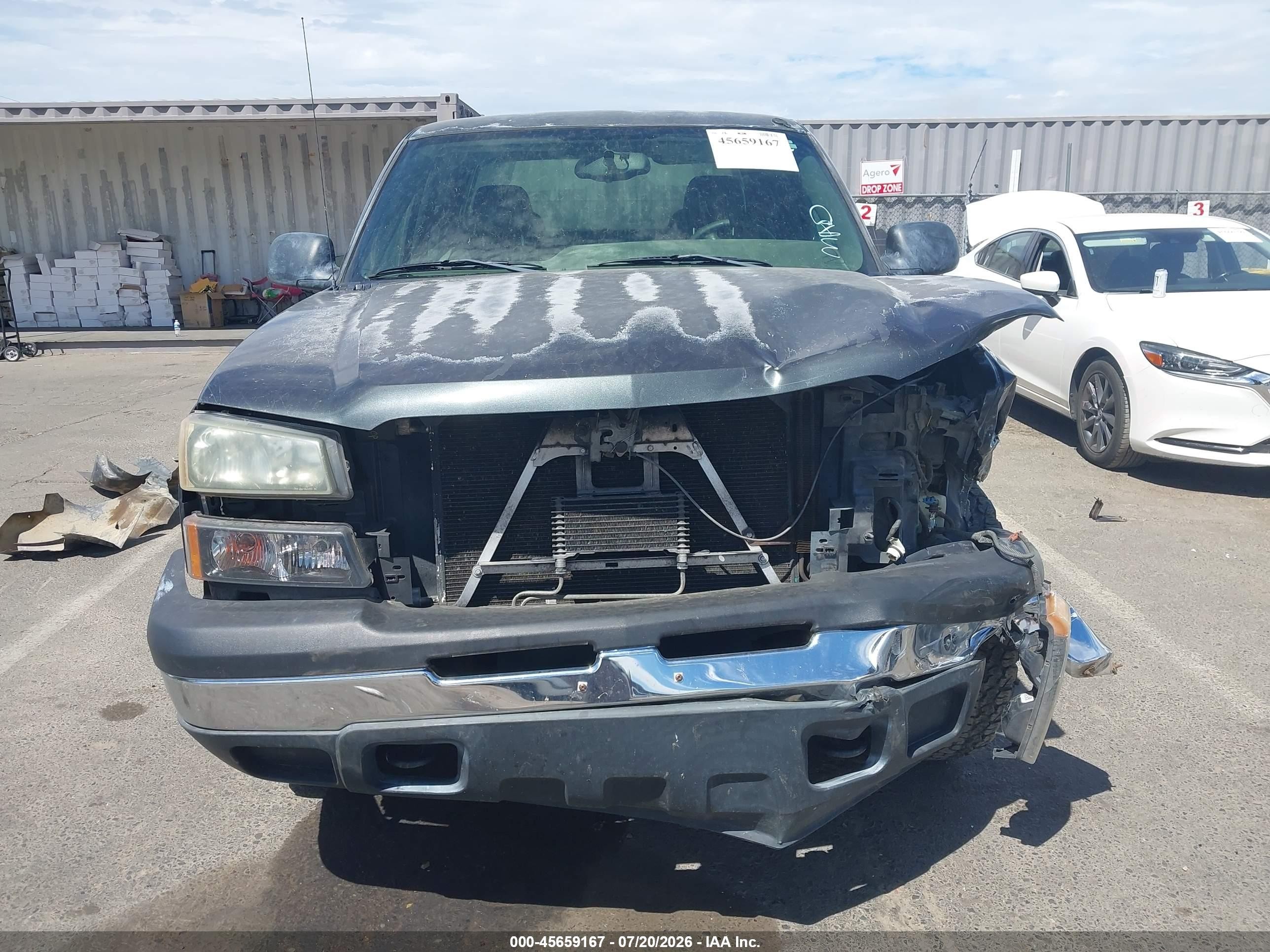 2004 Chevrolet Silverado 1500 Work Truck Gray vin: 2GCEK19T141409640