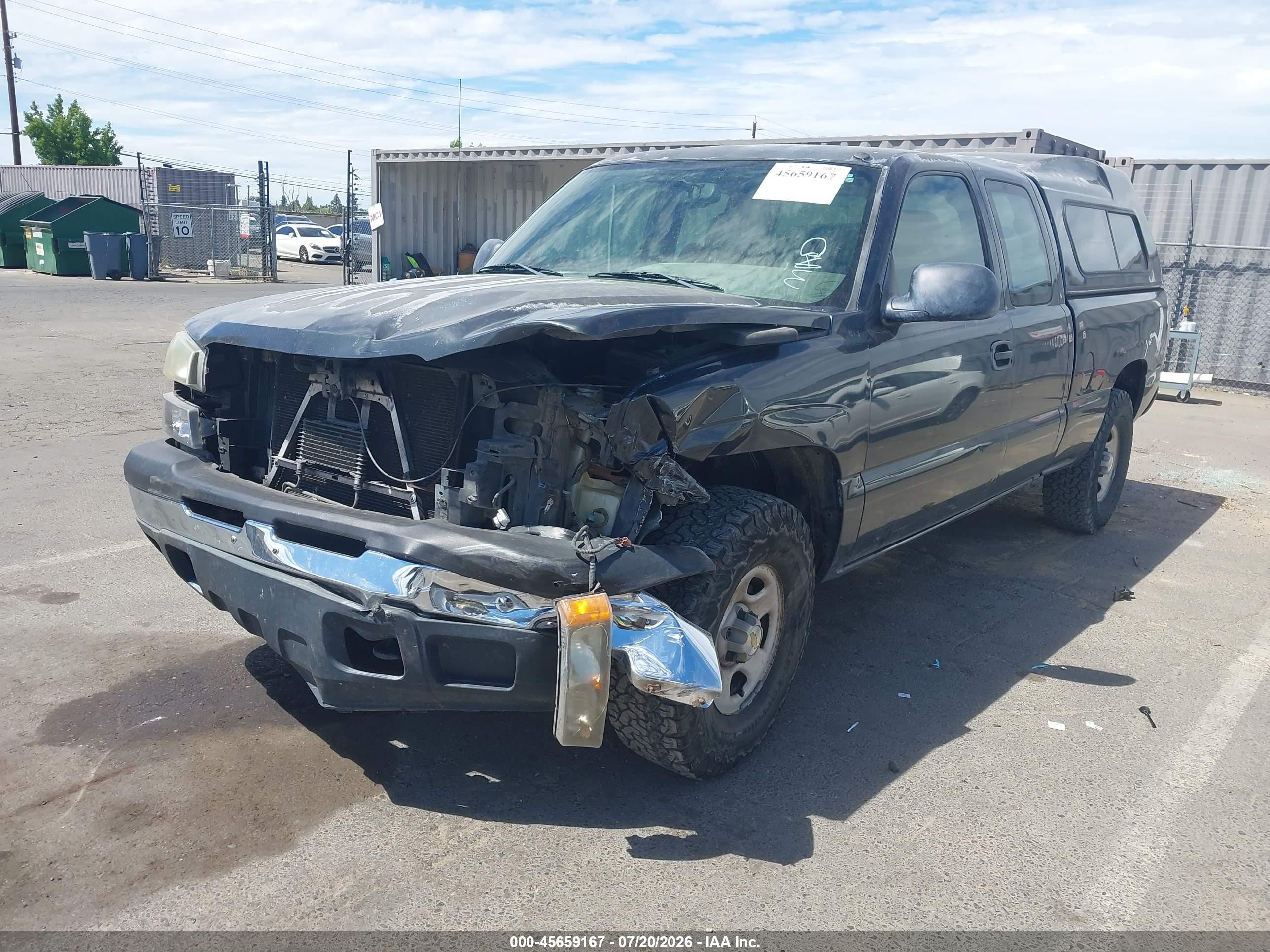 2004 Chevrolet Silverado 1500 Work Truck Gray vin: 2GCEK19T141409640