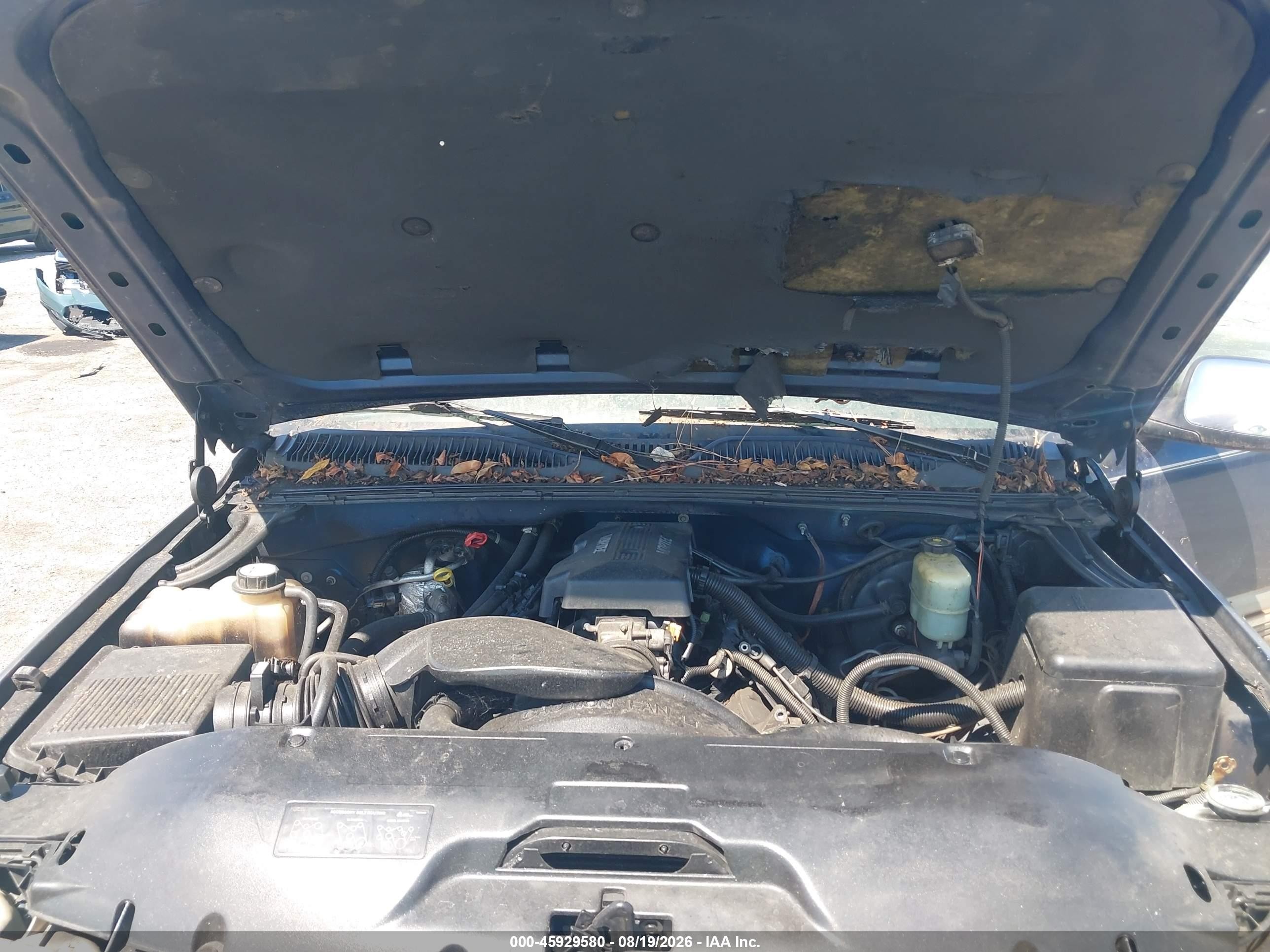 1999 Chevrolet Silverado 1500 Ls Blue vin: 2GCEK19T1X1139121