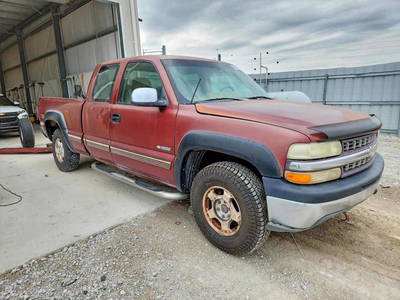 1999 Chevrolet Silverado K1500 Burgundy vin: 2GCEK19T1X1260800