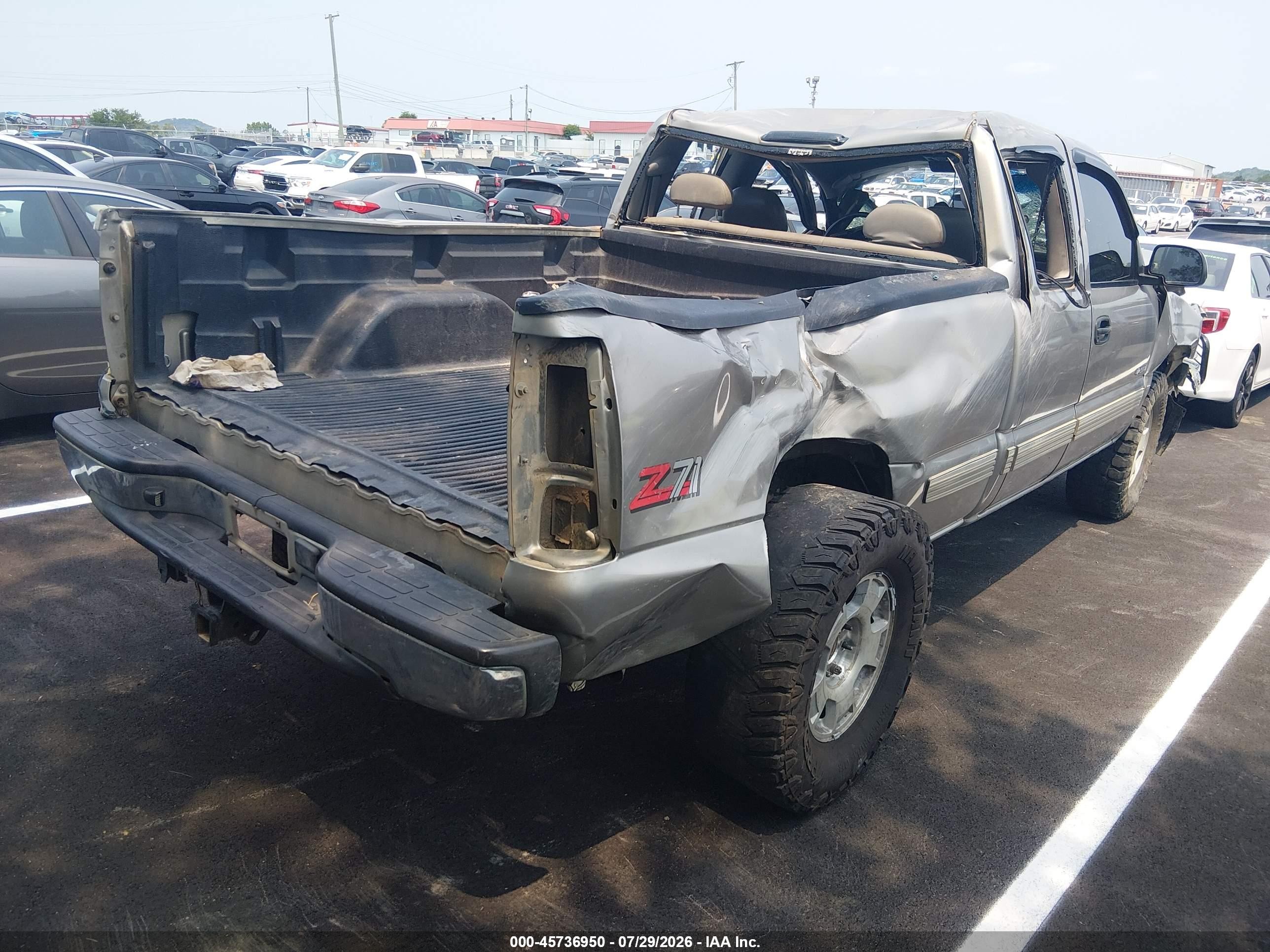 1999 Chevrolet Silverado 1500 Ls Tan vin: 2GCEK19T1X1294574