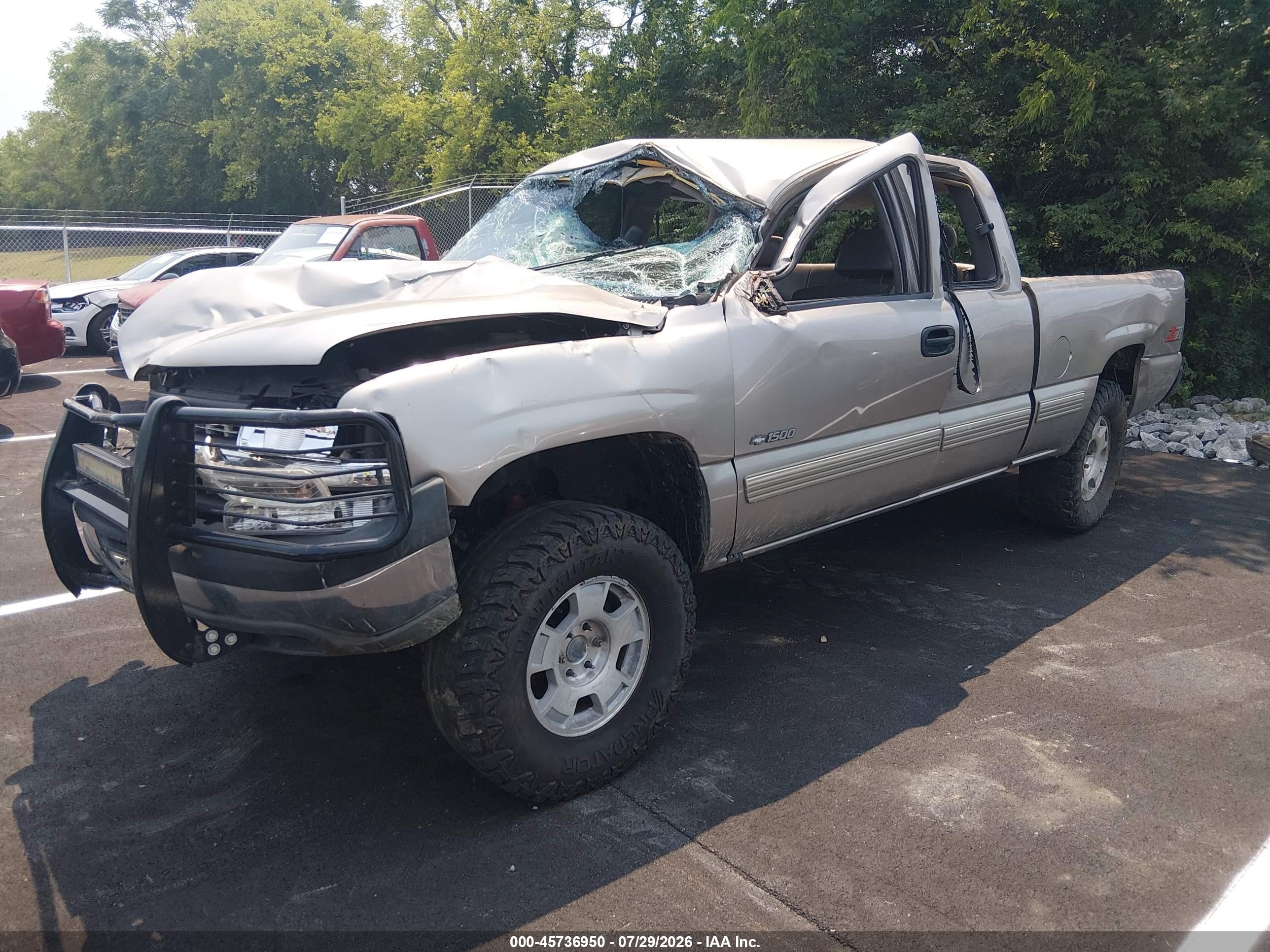 1999 Chevrolet Silverado 1500 Ls Tan vin: 2GCEK19T1X1294574
