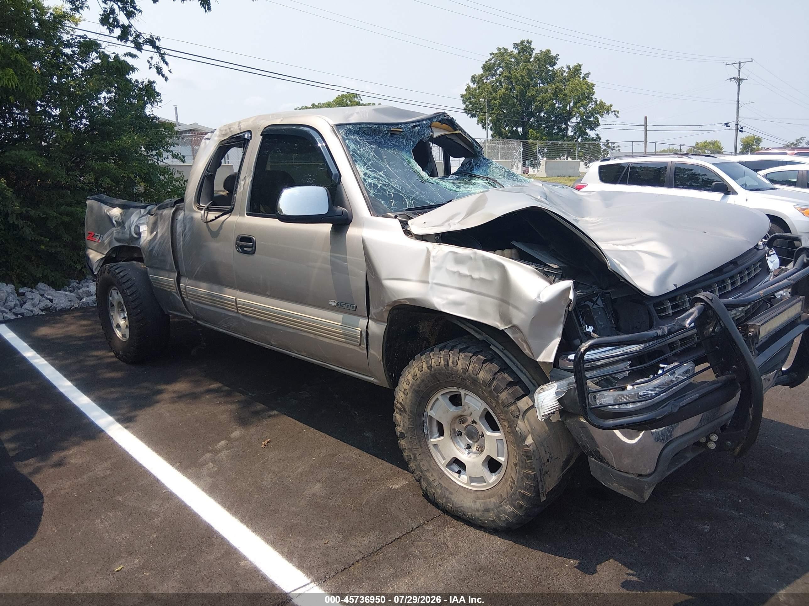 1999 Chevrolet Silverado 1500 Ls Tan vin: 2GCEK19T1X1294574