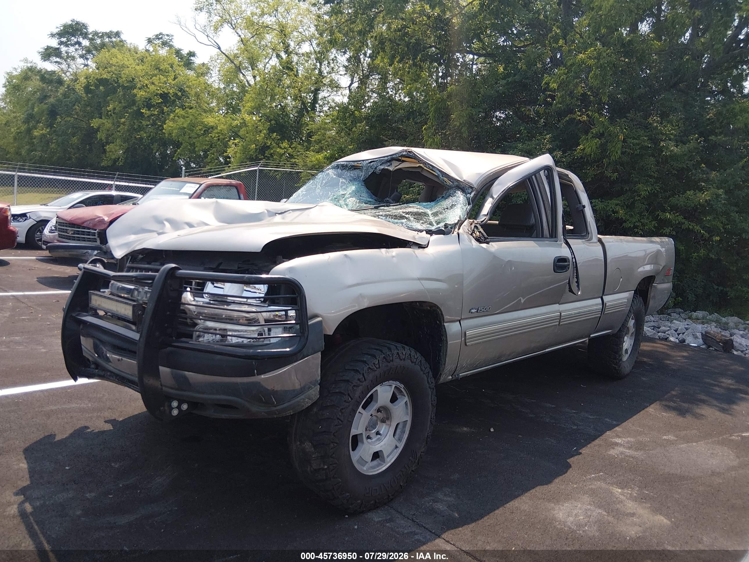 1999 Chevrolet Silverado 1500 Ls Tan vin: 2GCEK19T1X1294574