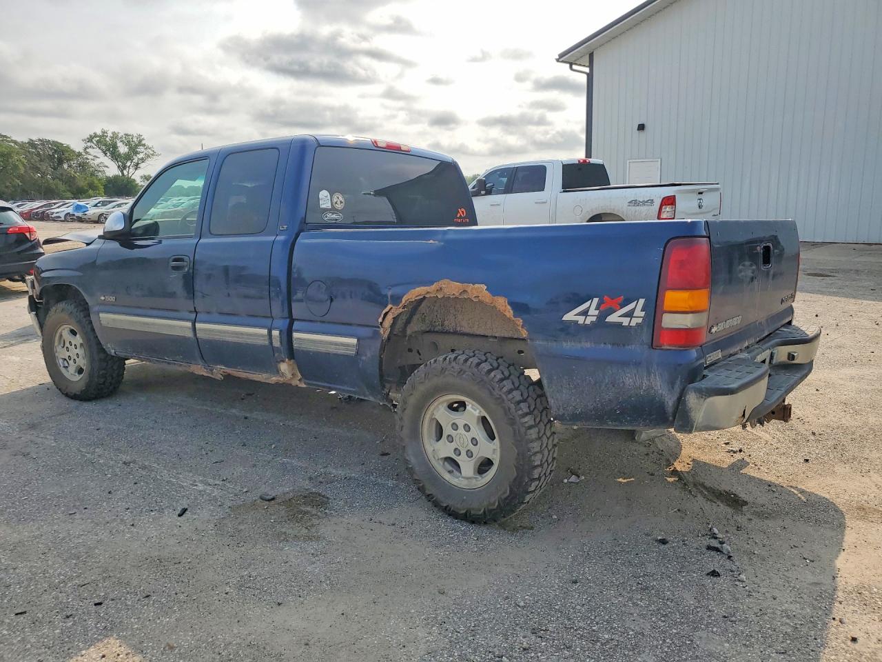2001 Chevrolet Silverado K1500 Blue vin: 2GCEK19T211377907