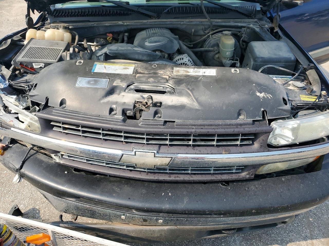 2001 Chevrolet Silverado K1500 Blue vin: 2GCEK19T211377907