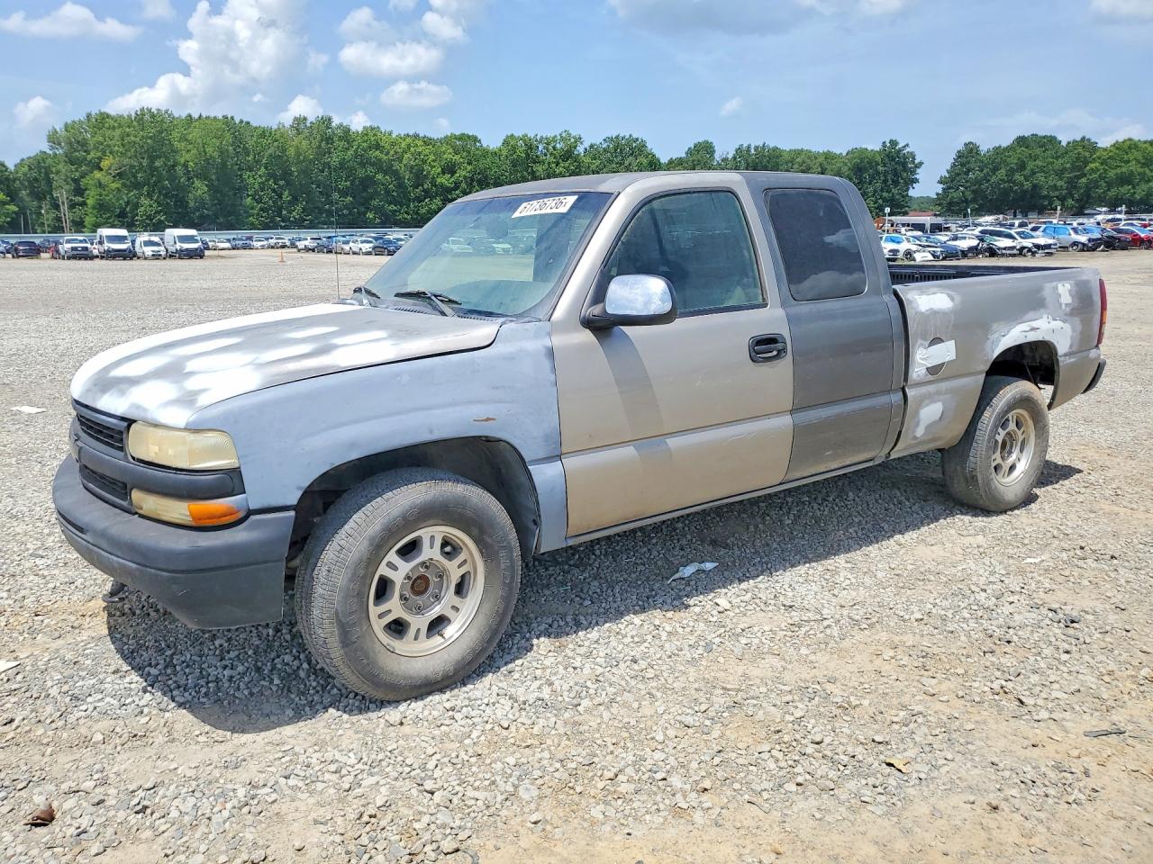 2002 Chevrolet Silverado K1500 Two Tone vin: 2GCEK19T221226101