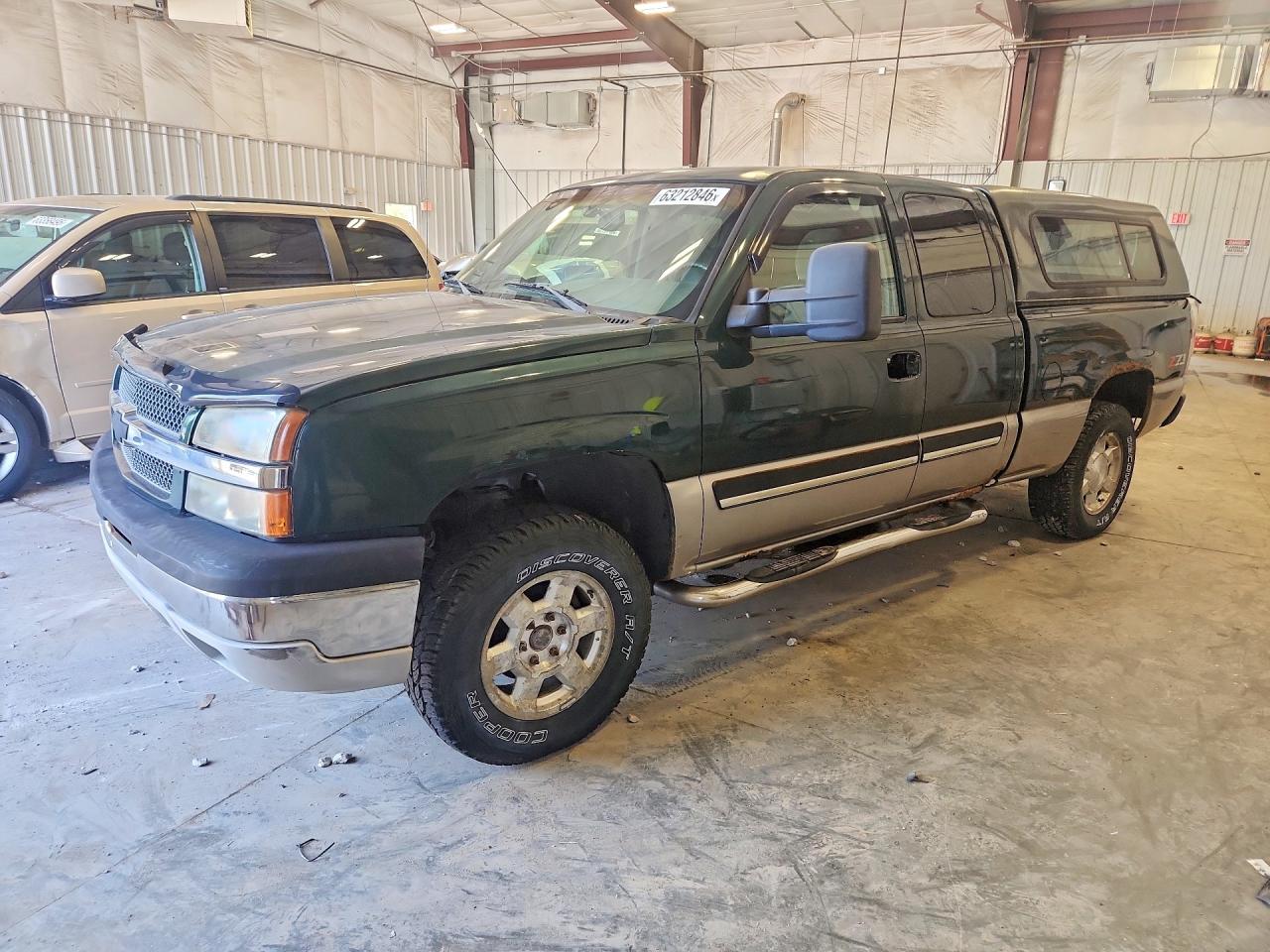 2003 Chevrolet Silverado K1500 Green vin: 2GCEK19T231177595