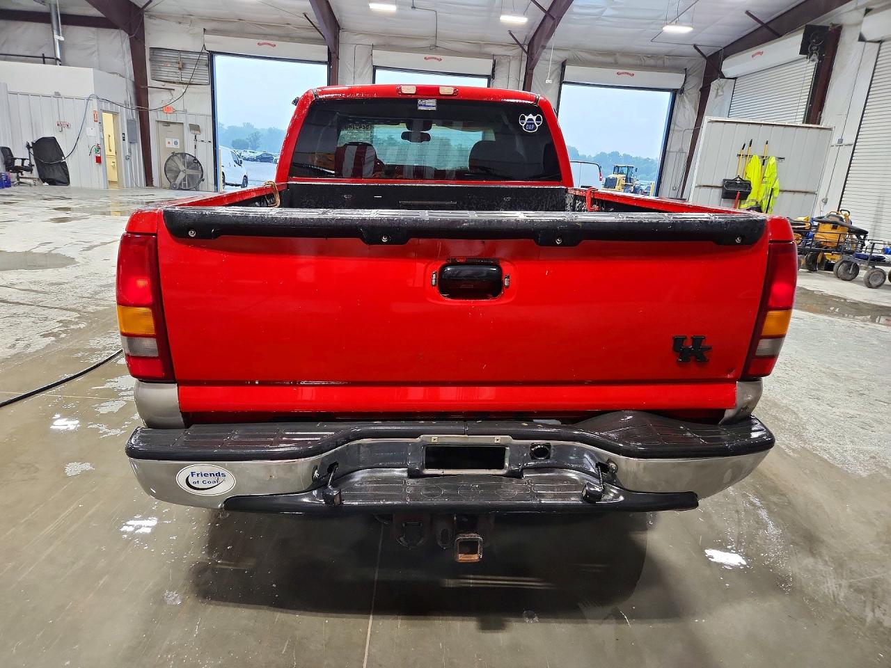2003 Chevrolet Silverado K1500 Red vin: 2GCEK19T231317998