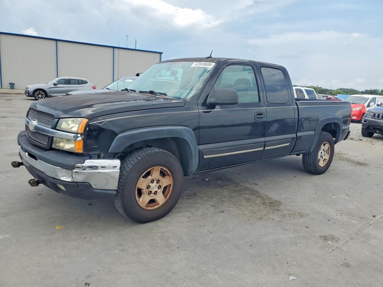 2004 Chevrolet Silverado K1500 Black vin: 2GCEK19T241236971