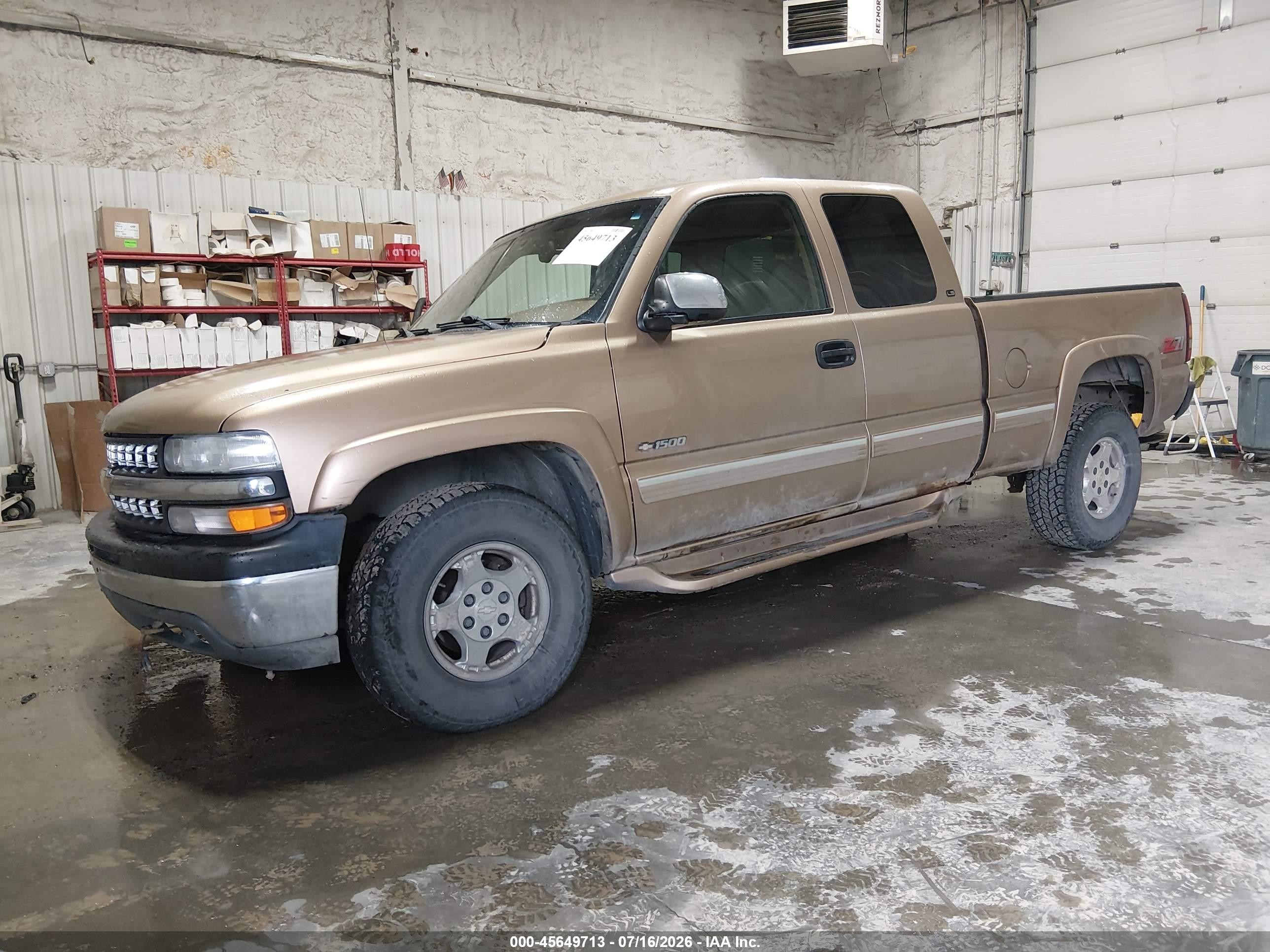2000 Chevrolet Silverado 1500 Ls Золотой vin: 2GCEK19T2Y1187146