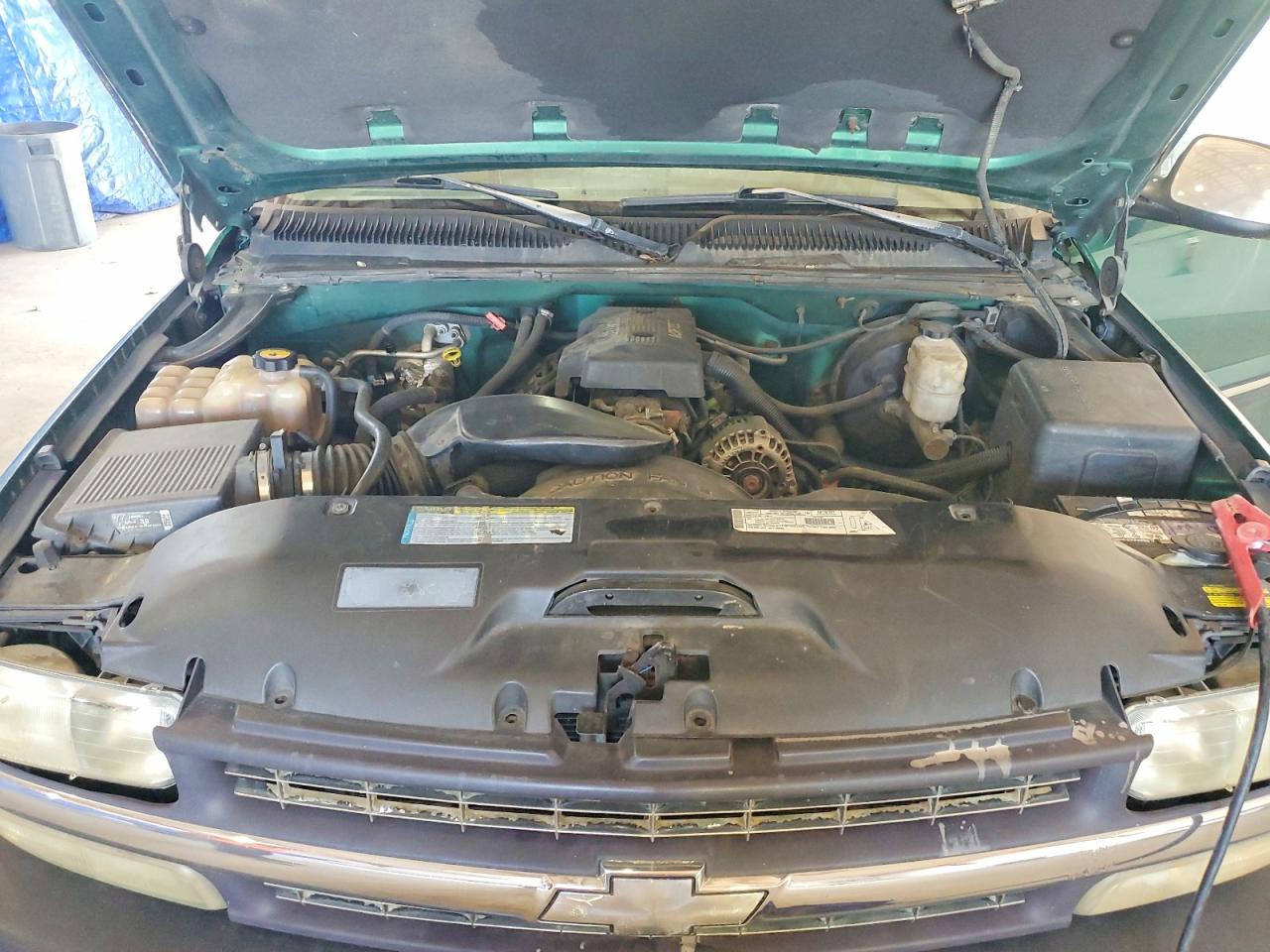 2000 Chevrolet Silverado K1500 Green vin: 2GCEK19T2Y1231677