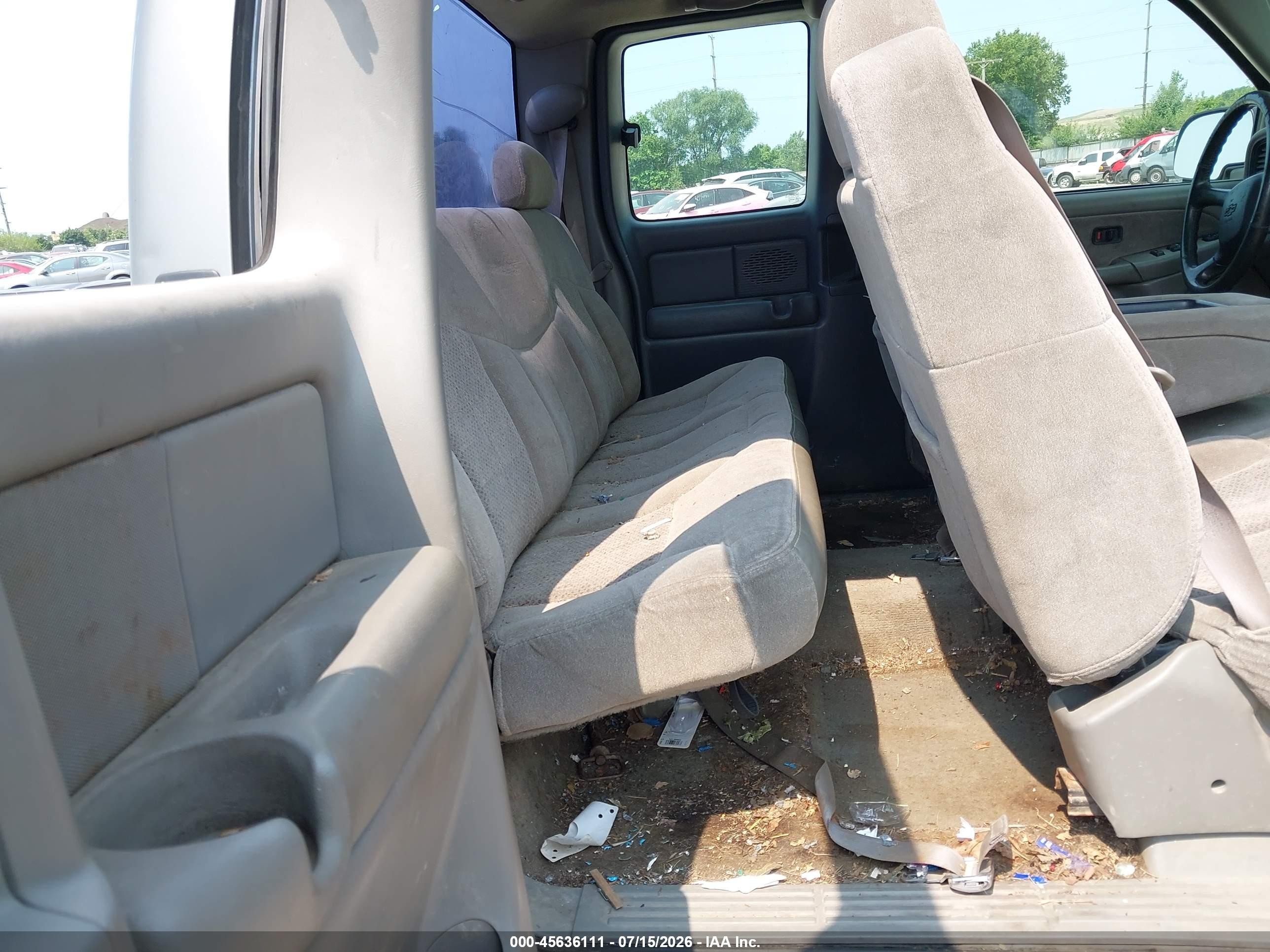 2000 Chevrolet Silverado 1500 Ls Серый vin: 2GCEK19T2Y1320956