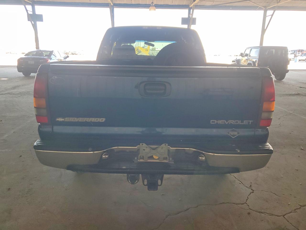 2000 Chevrolet Silverado K1500 Blue vin: 2GCEK19T2Y1383894
