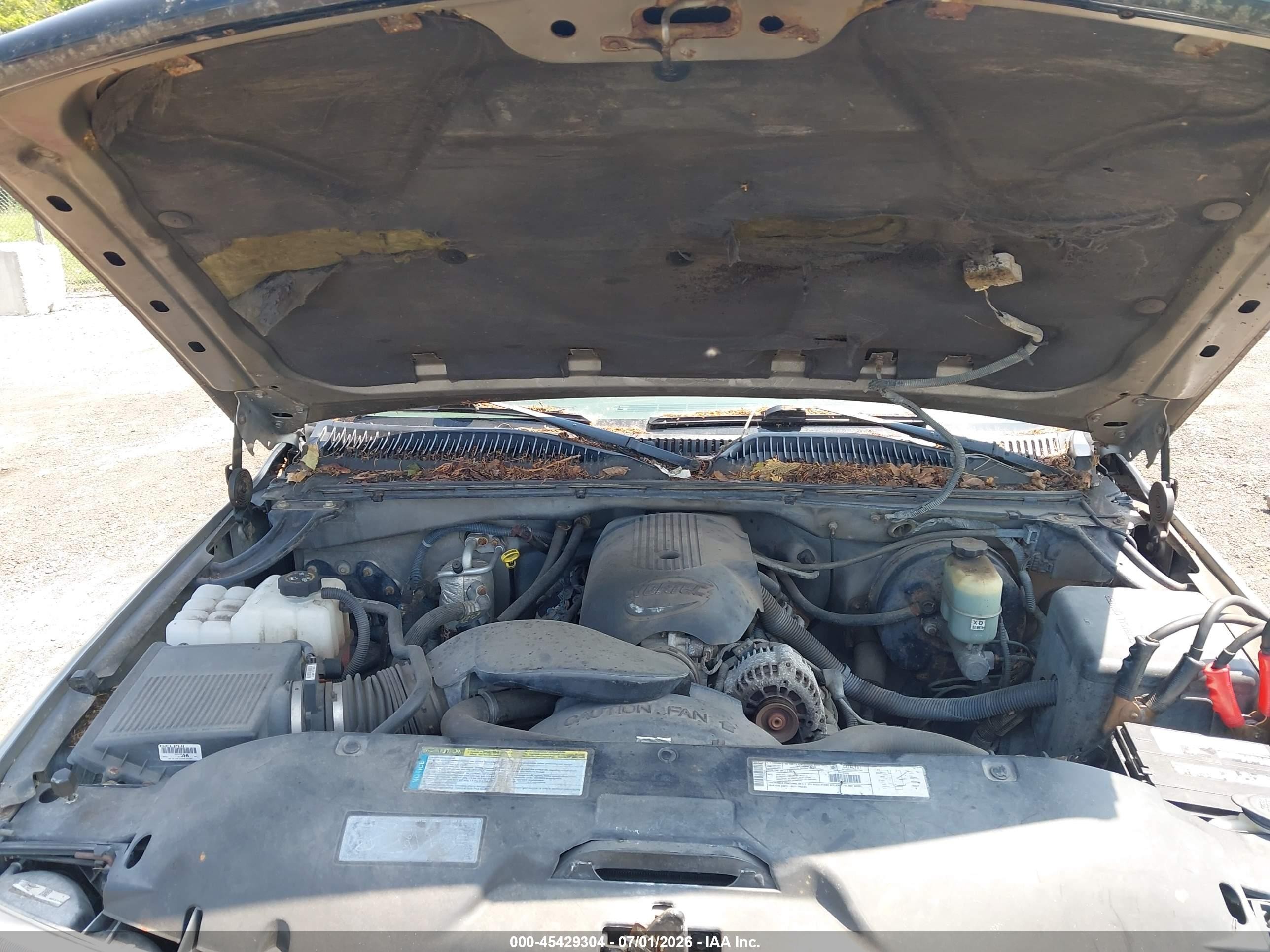 2001 Chevrolet Silverado 1500 Ls Silver vin: 2GCEK19T311137362