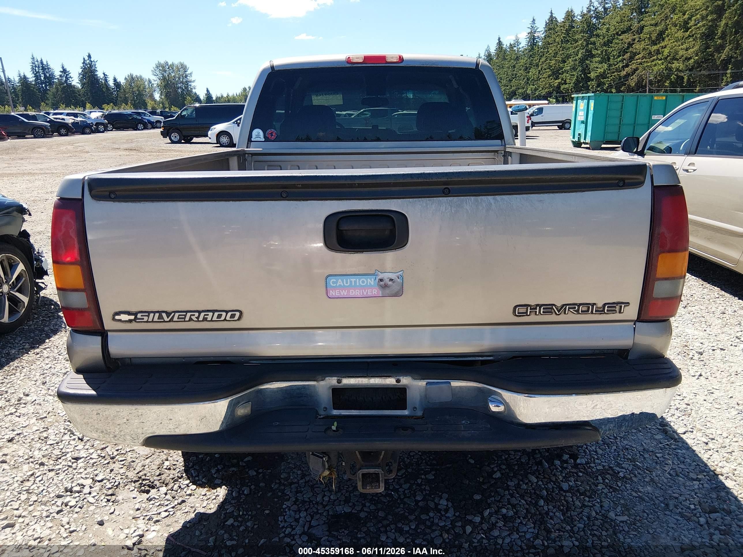2001 Chevrolet Silverado 1500 Lt Champagne vin: 2GCEK19T311394523