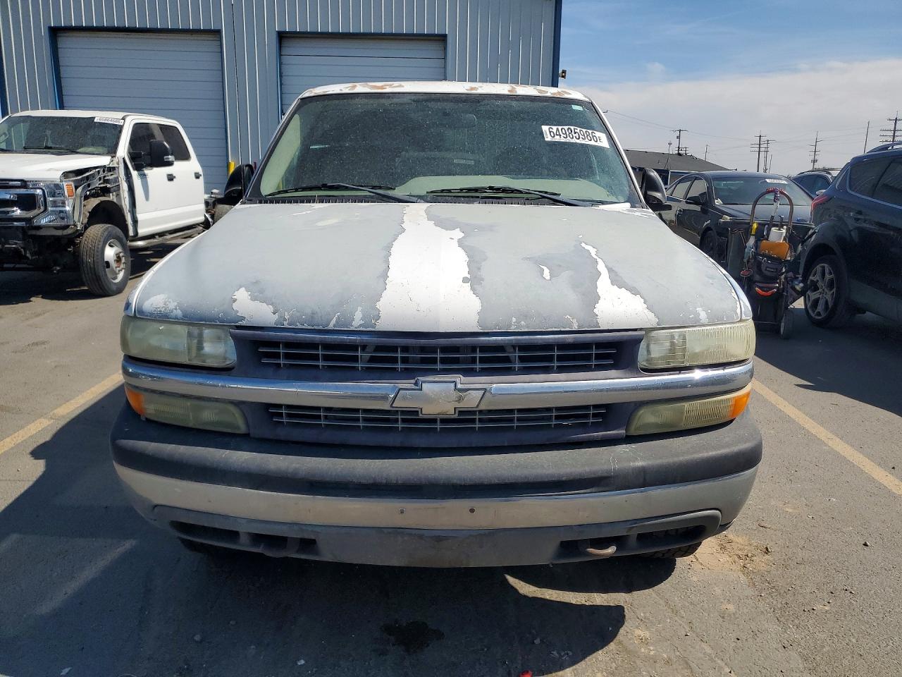 2002 Chevrolet 1500 Silverado White vin: 2GCEK19T321141378