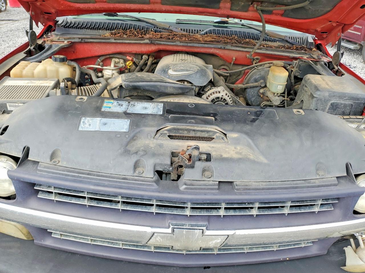 2002 Chevrolet Silverado K1500 Красный vin: 2GCEK19T321270964