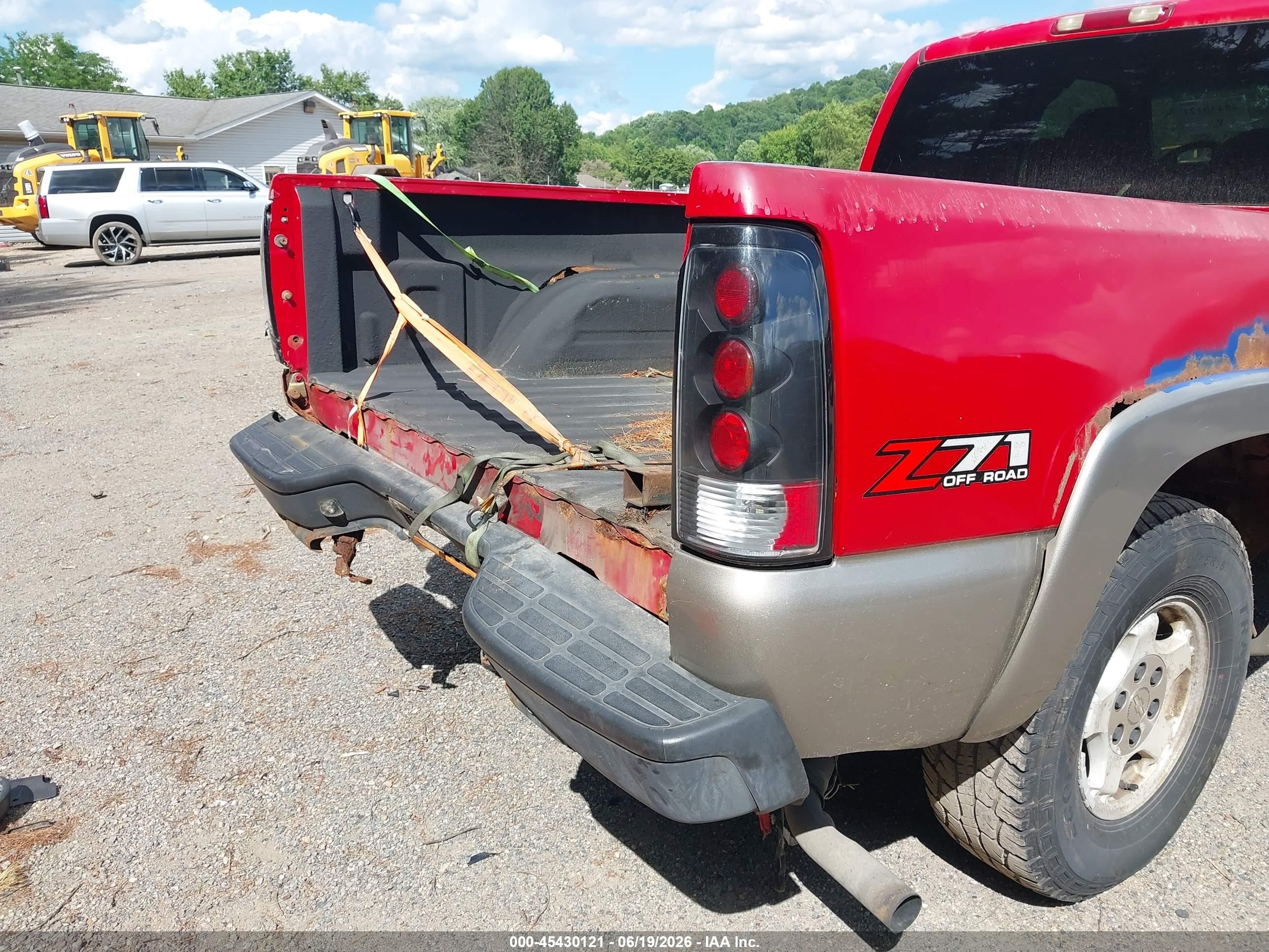 2002 Chevrolet Silverado 1500 Ls Красный vin: 2GCEK19T321337269