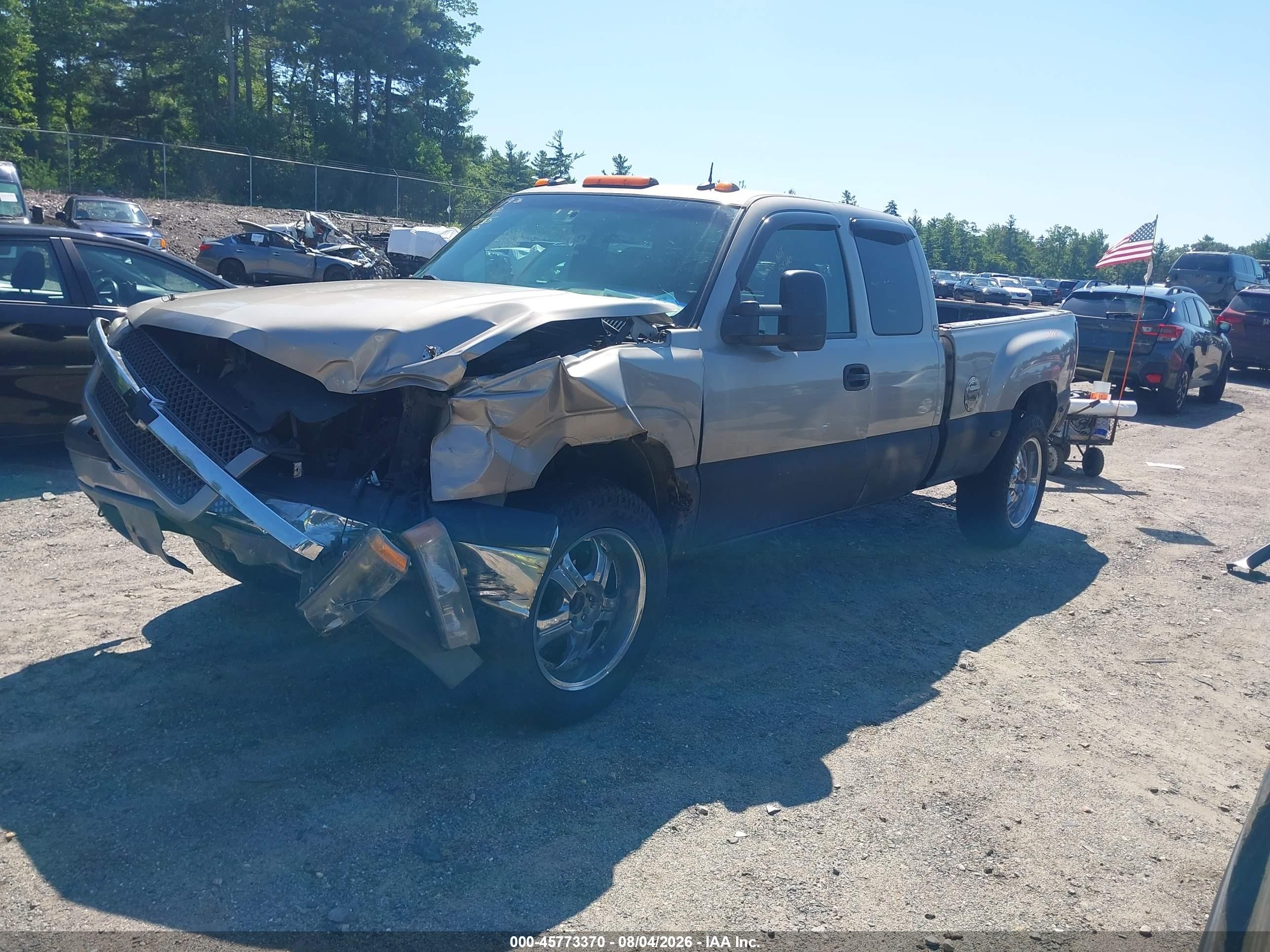 2003 Chevrolet Silverado 1500 Lt Gray vin: 2GCEK19T331144735