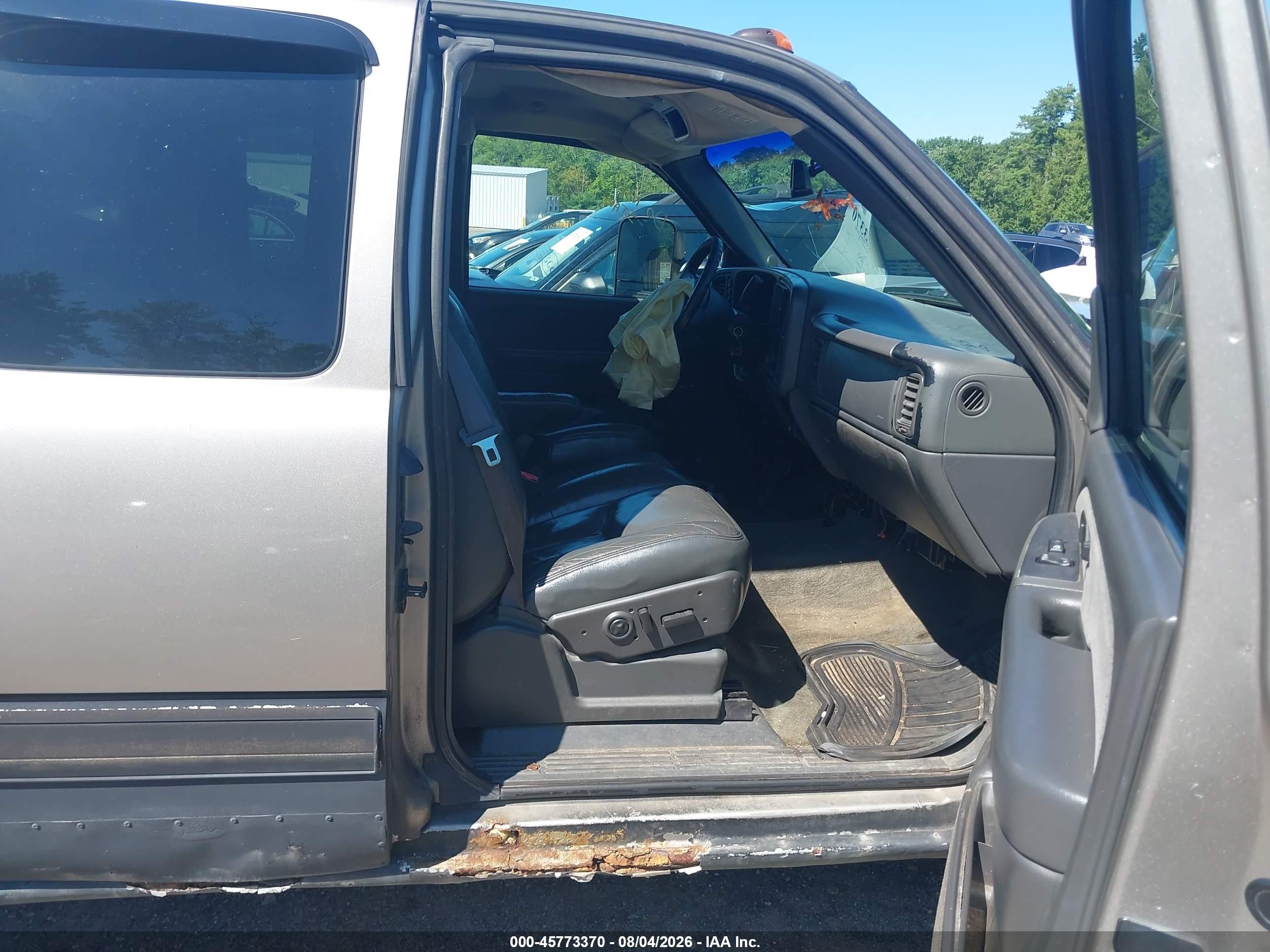 2003 Chevrolet Silverado 1500 Lt Gray vin: 2GCEK19T331144735