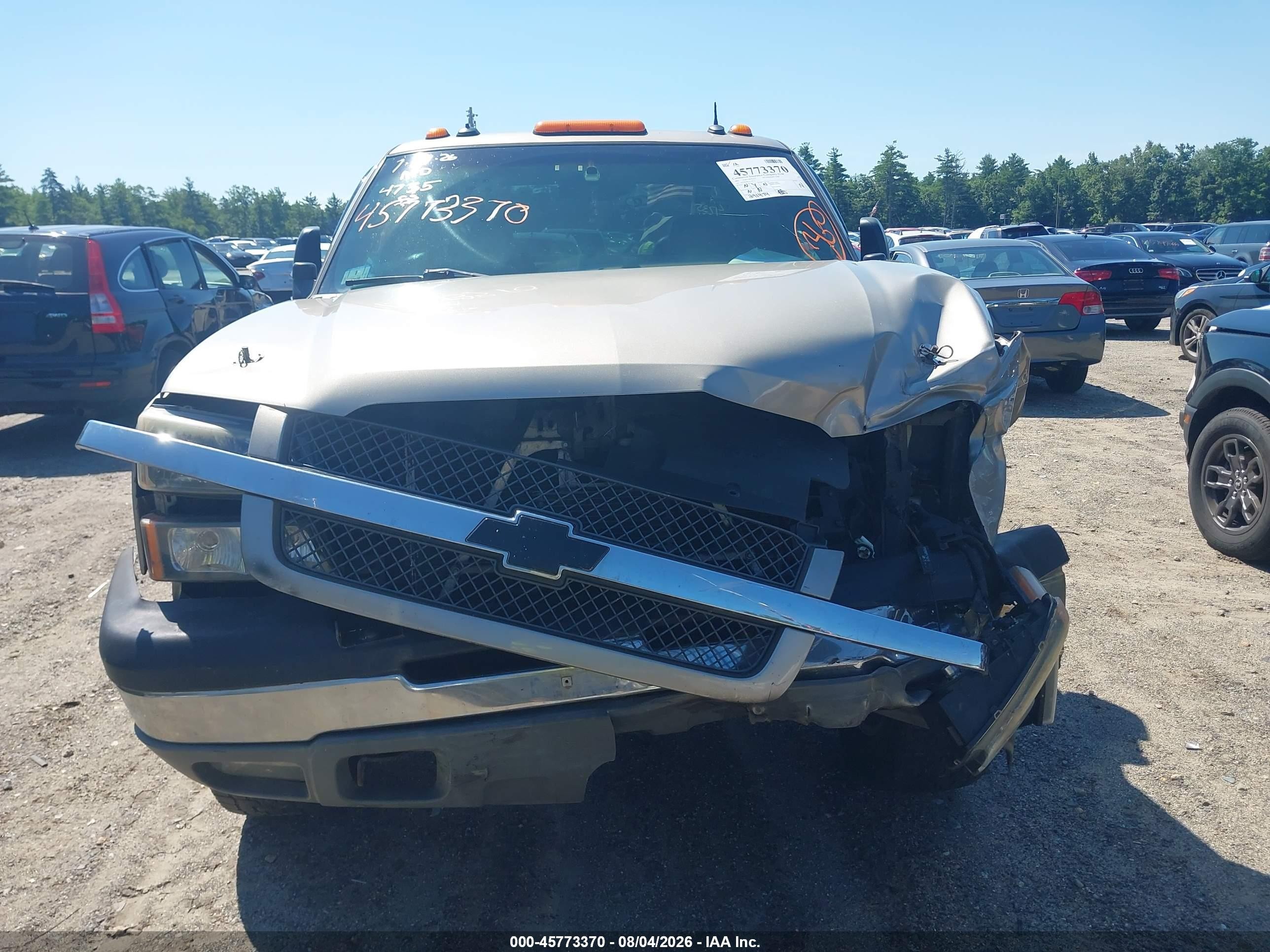 2003 Chevrolet Silverado 1500 Lt Gray vin: 2GCEK19T331144735