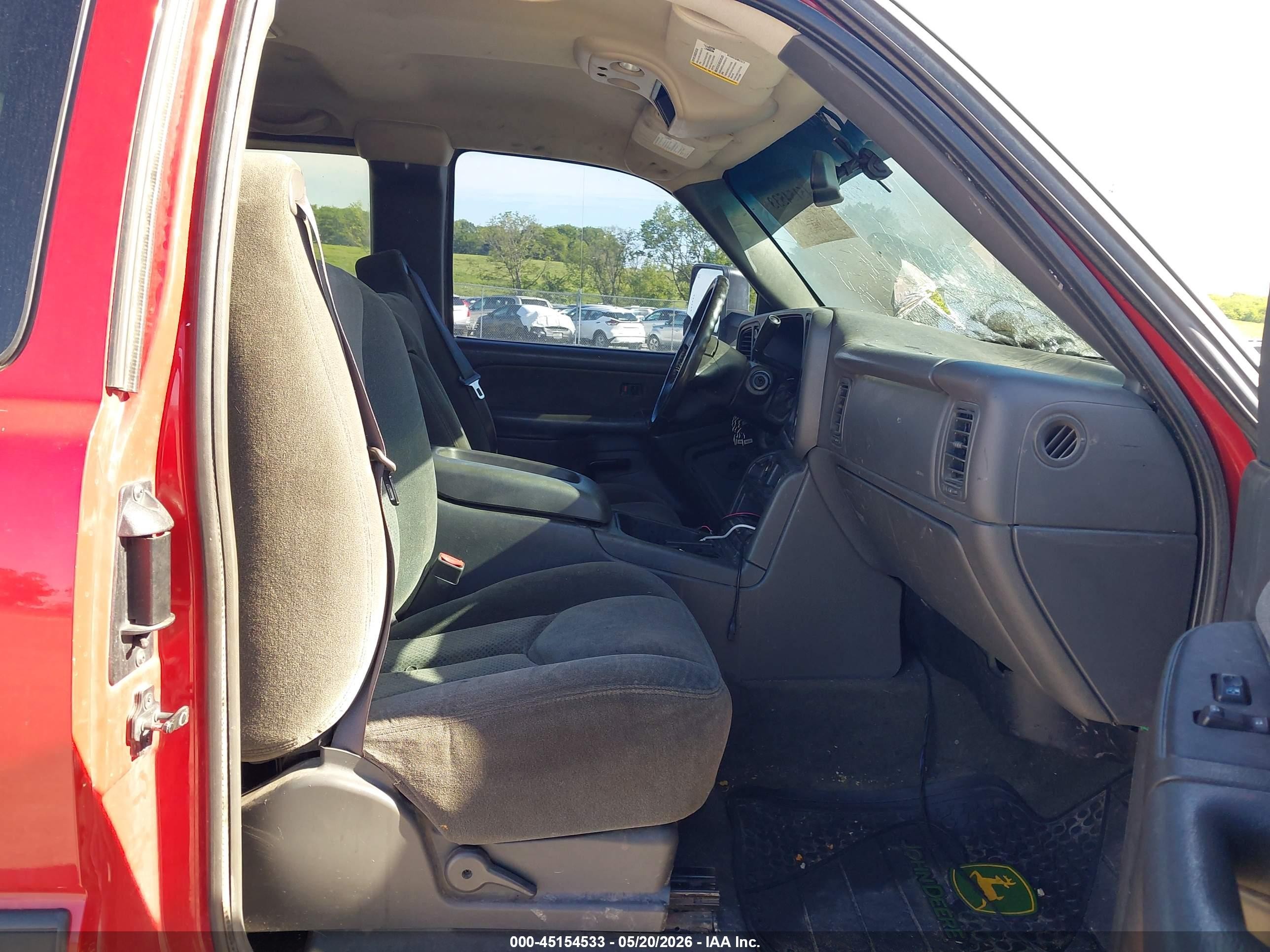 2003 Chevrolet Silverado 1500 Ls Красный vin: 2GCEK19T331254197