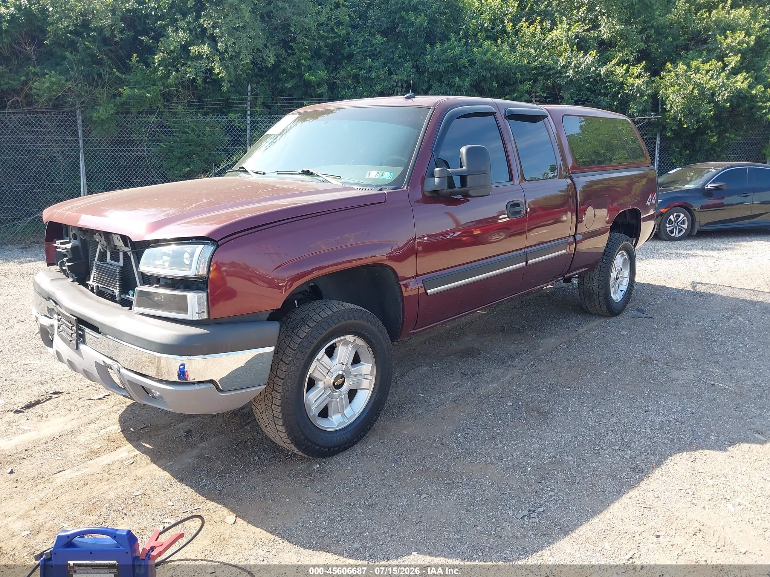 2003 Chevrolet Silverado 1500 Lt Maroon vin: 2GCEK19T331258668