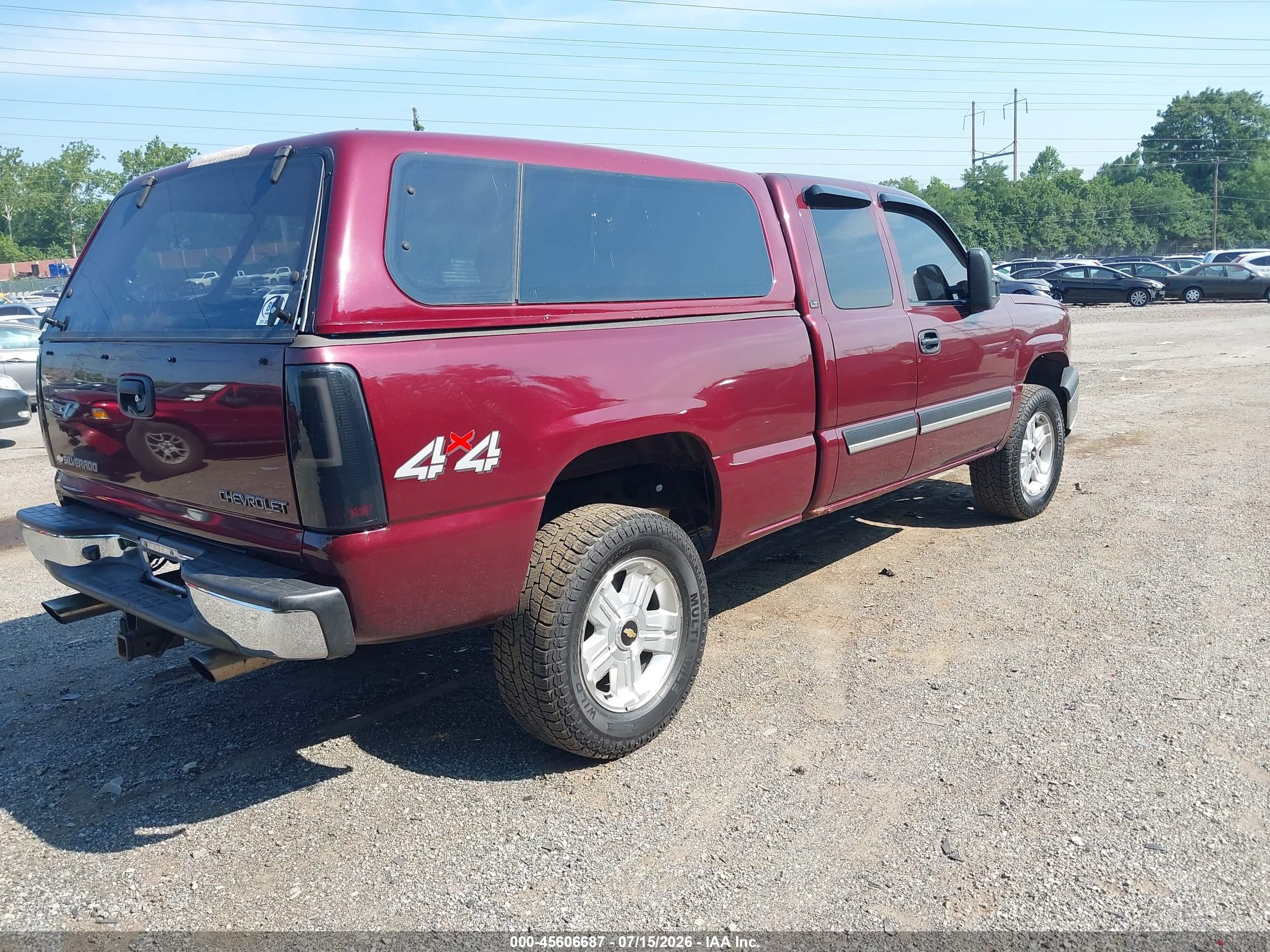 2003 Chevrolet Silverado 1500 Lt Maroon vin: 2GCEK19T331258668