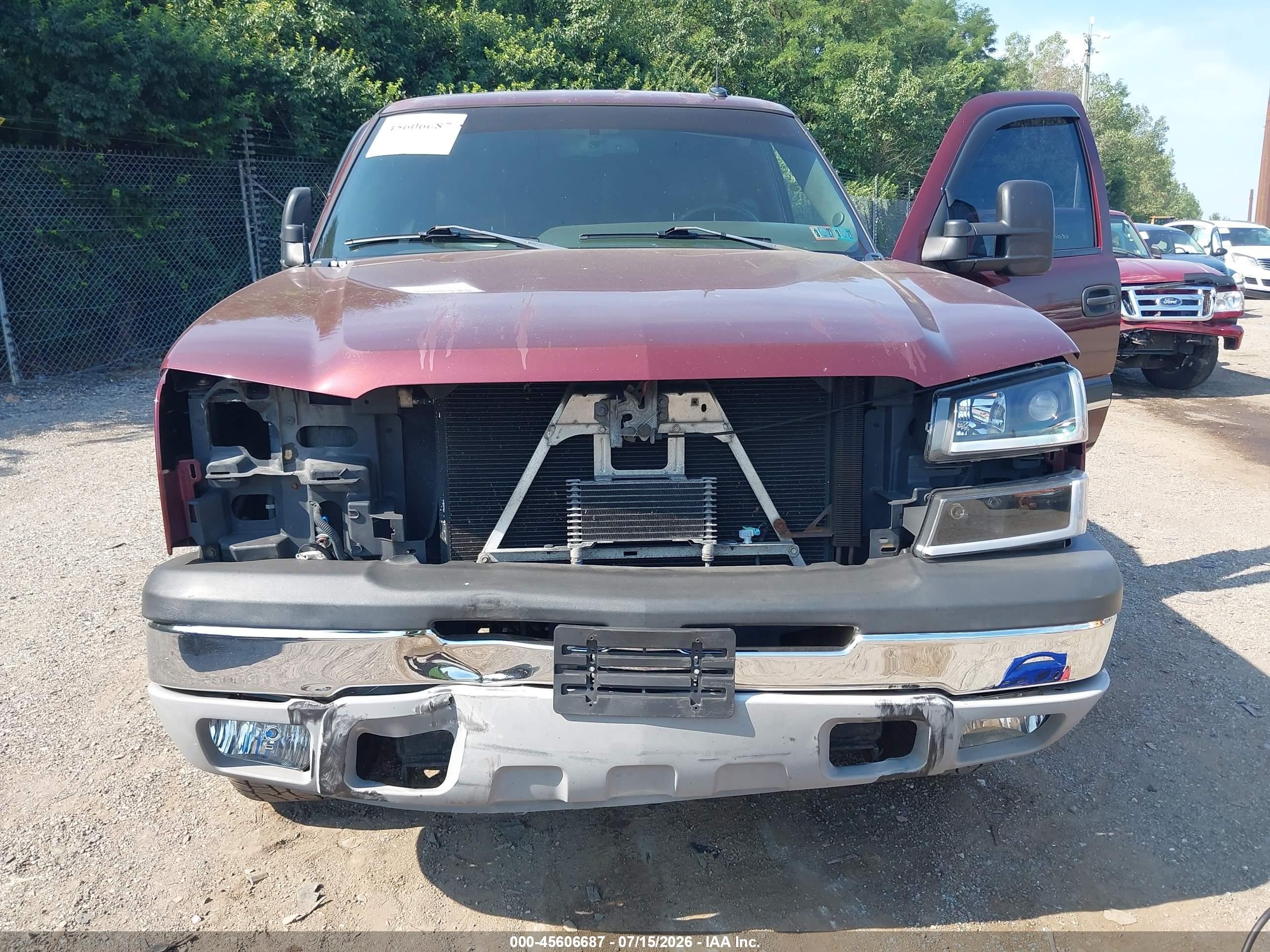 2003 Chevrolet Silverado 1500 Lt Maroon vin: 2GCEK19T331258668