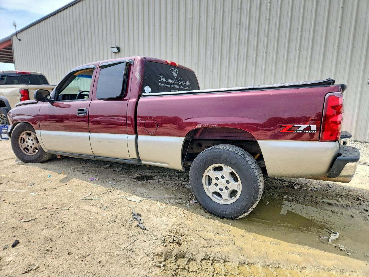 2003 Chevrolet Silverado K1500 Бордовый vin: 2GCEK19T331300966