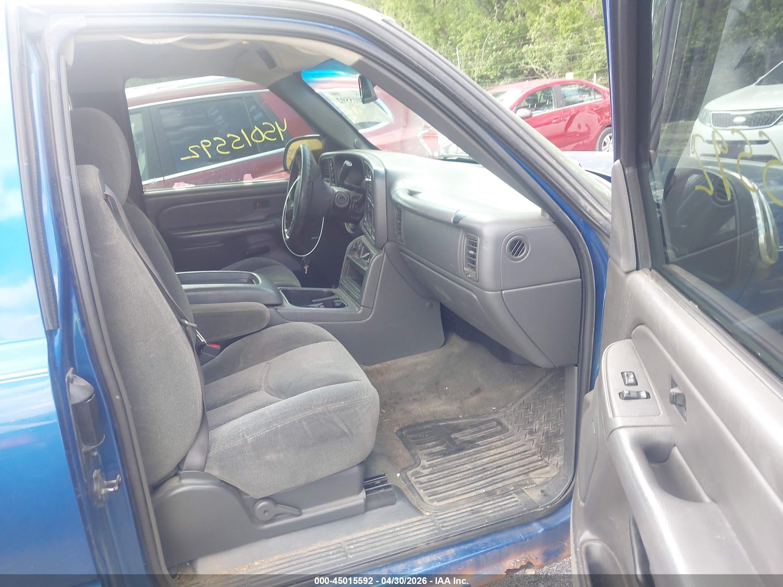 2004 Chevrolet Silverado 1500 Z71 Blue vin: 2GCEK19T341143232