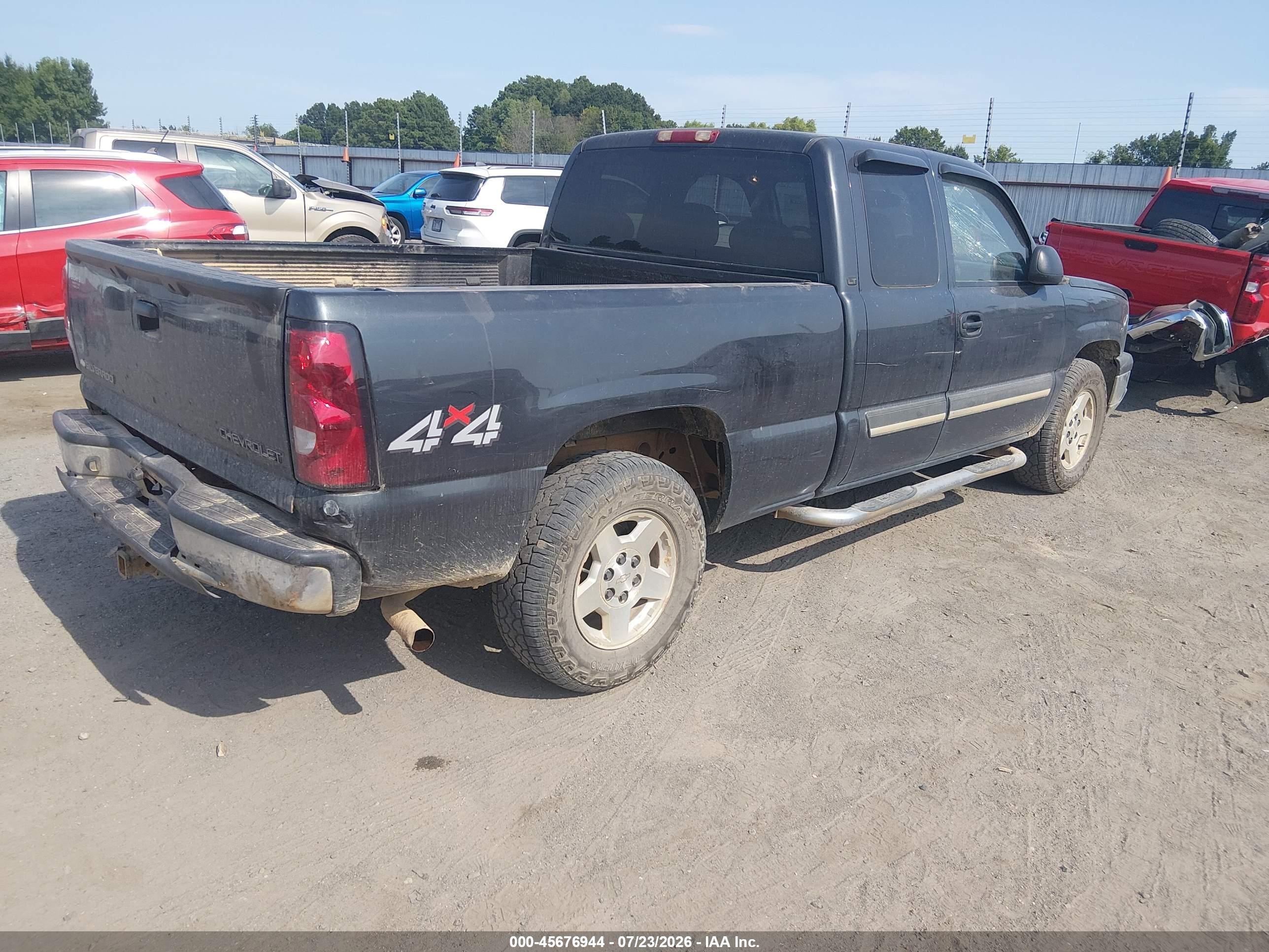 2004 Chevrolet Silverado 1500 Lt Gray vin: 2GCEK19T341236025