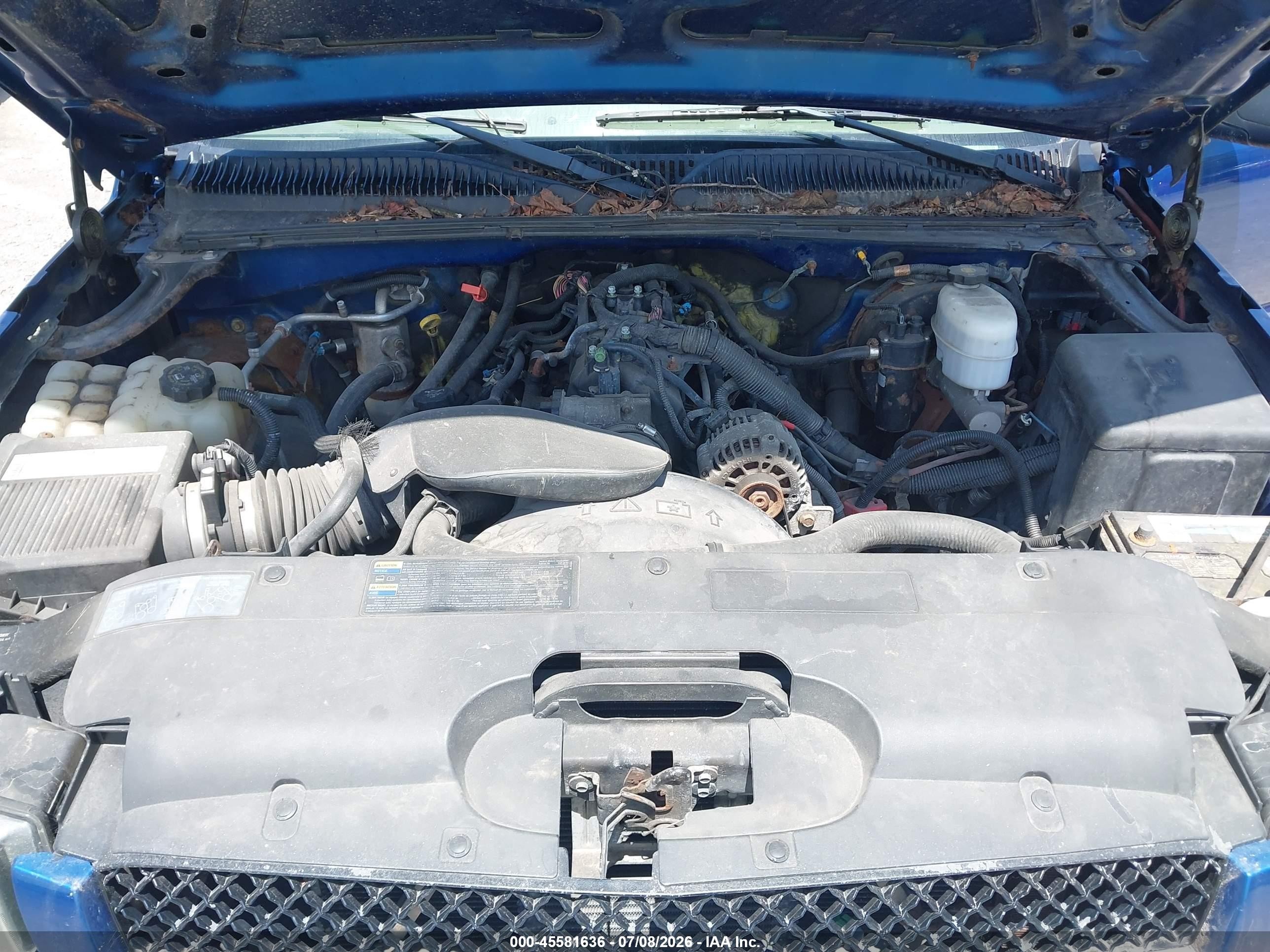 2004 Chevrolet Silverado 1500 Lt Blue vin: 2GCEK19T341244657