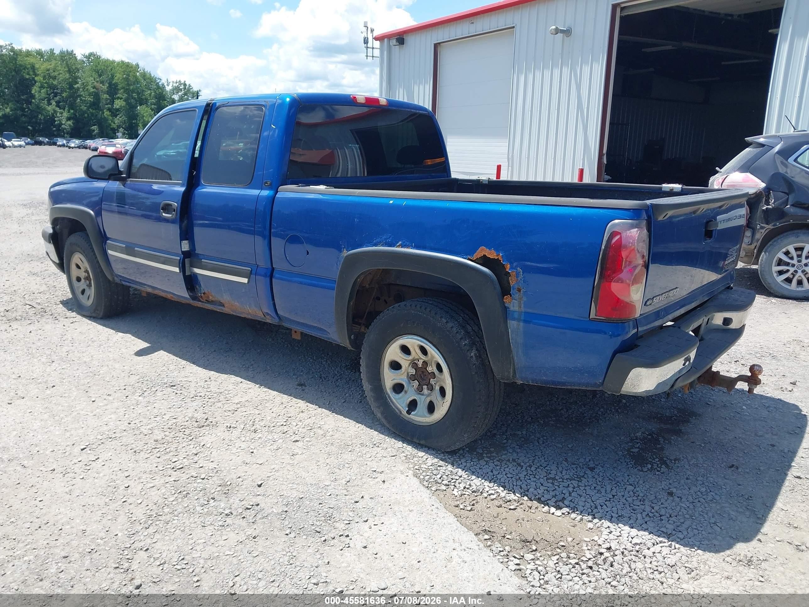 2004 Chevrolet Silverado 1500 Lt Blue vin: 2GCEK19T341244657