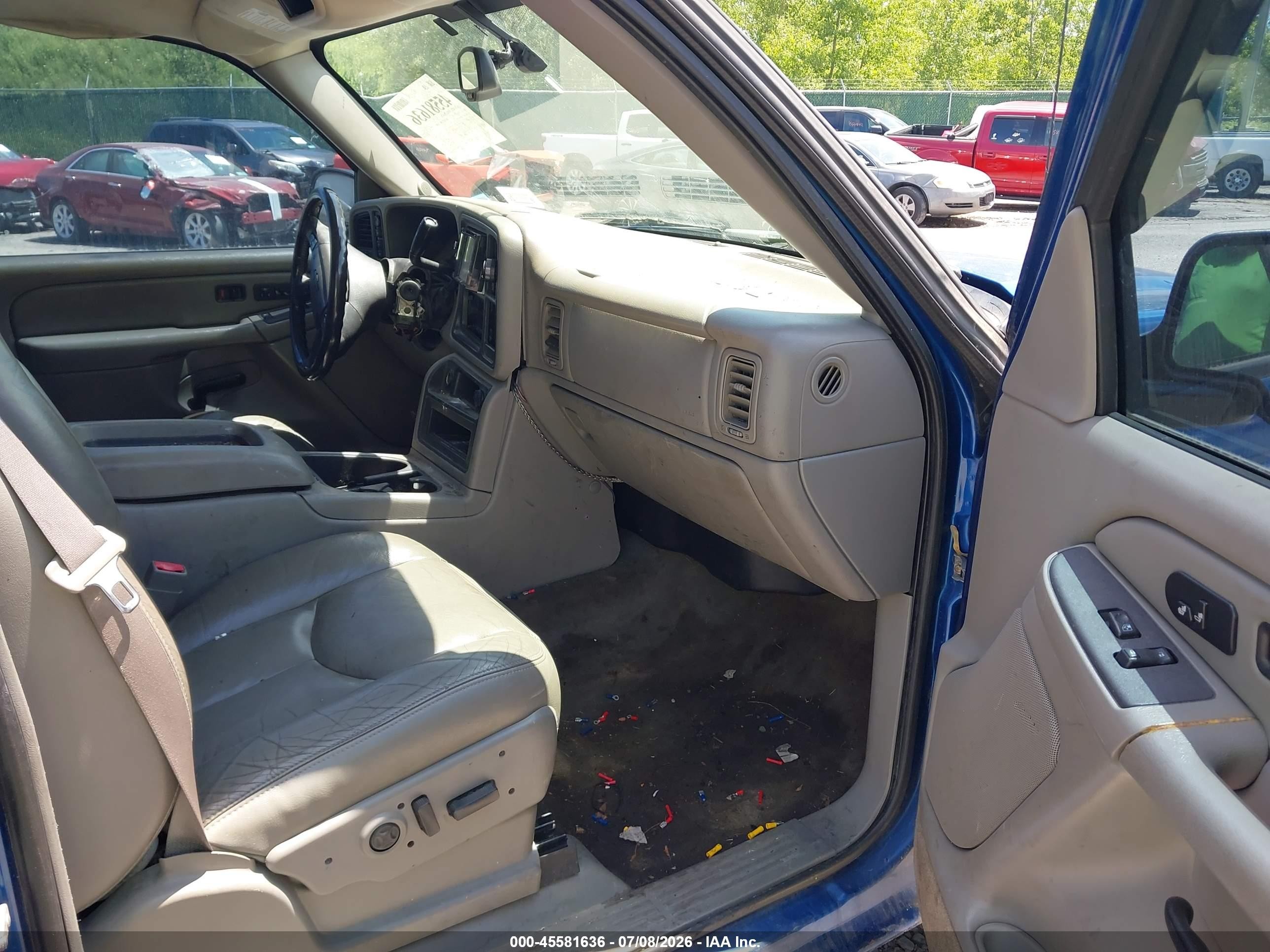 2004 Chevrolet Silverado 1500 Lt Blue vin: 2GCEK19T341244657