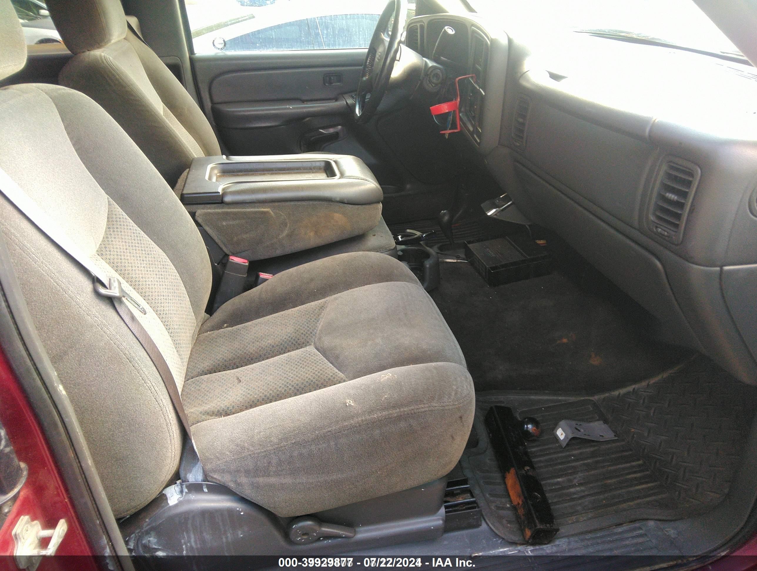 2004 Chevrolet Silverado 1500 Z71 Красный vin: 2GCEK19T341327389